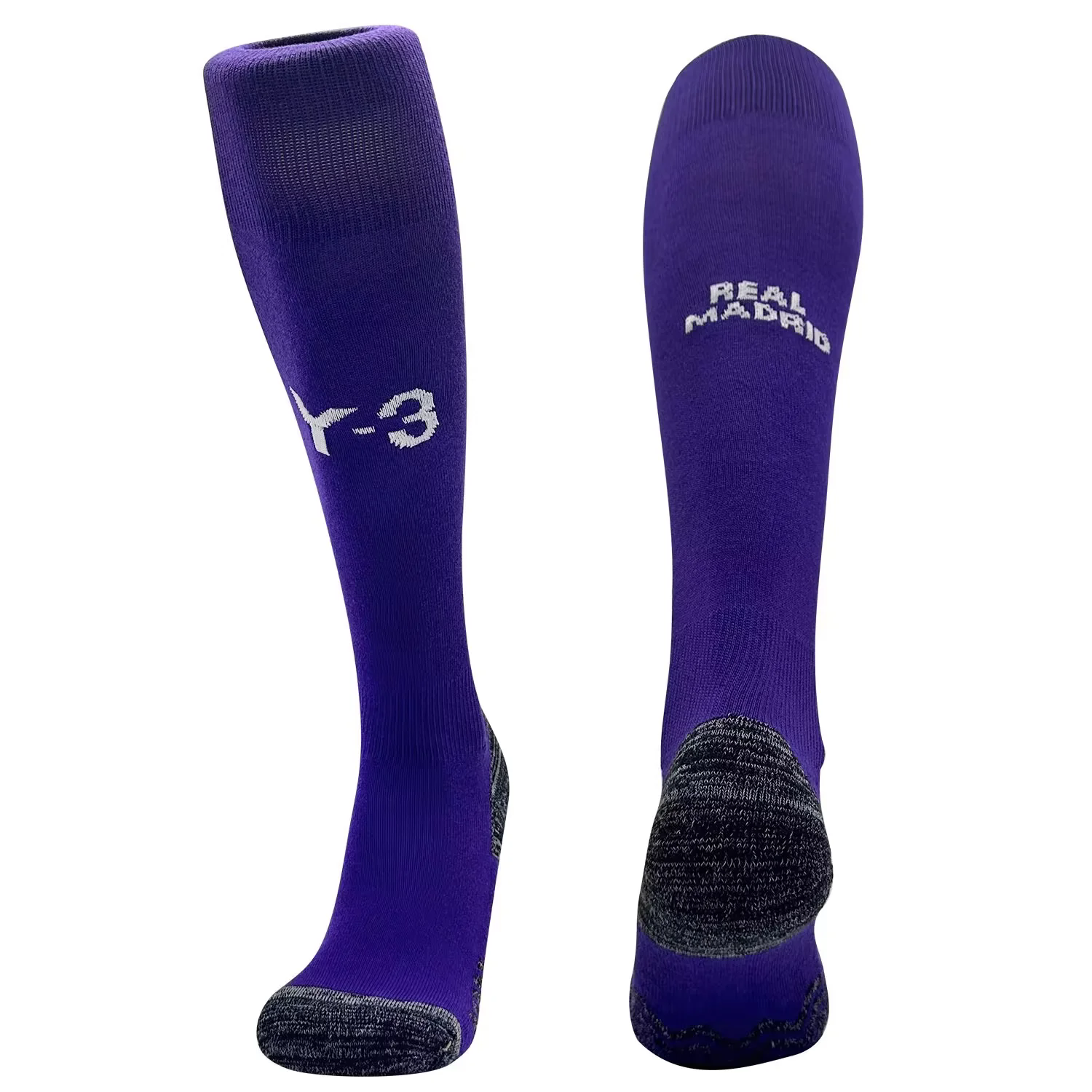 Real Madrid 24-25 Y-3 Socks - Purple - ManixJersey