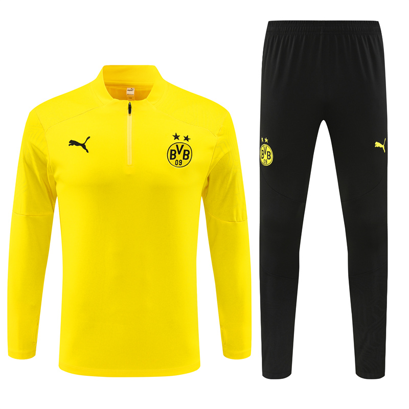 Dortmund 24-25 Long Sleeve Training Set - Yellow - ManixJersey