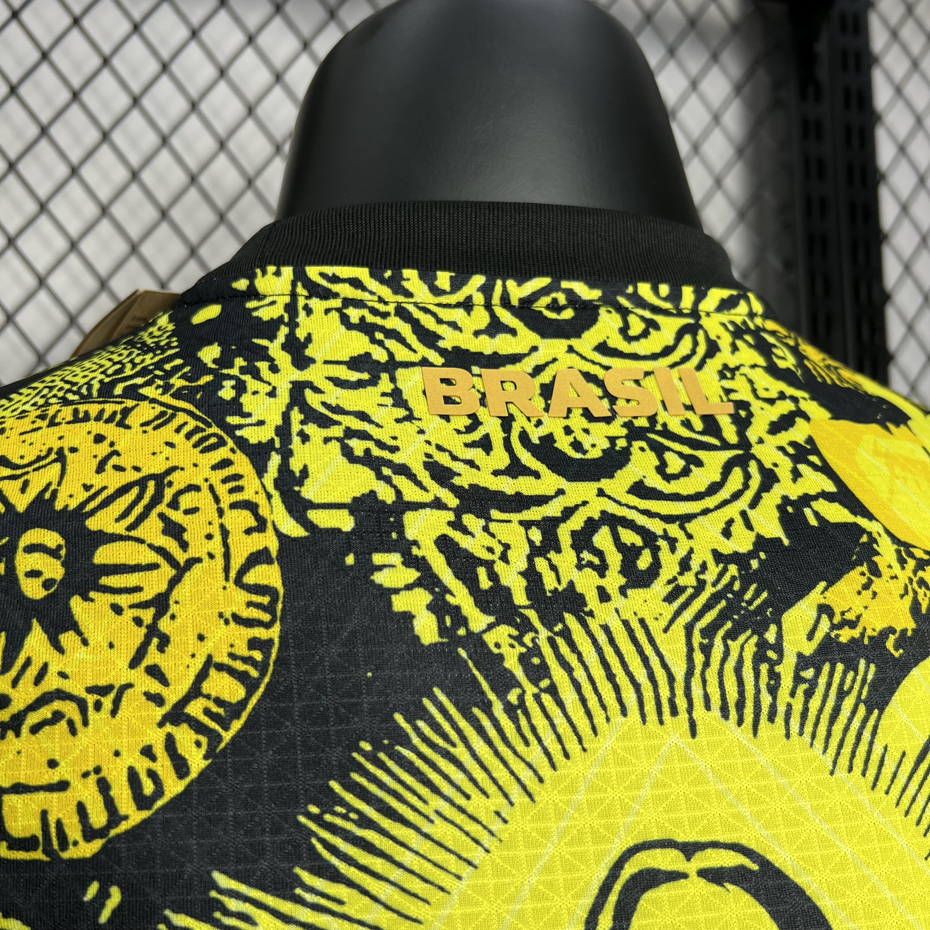 Brazil 2024 Yellow Christ the Redeemer Statue Jersey - Player Version - ManixJersey
