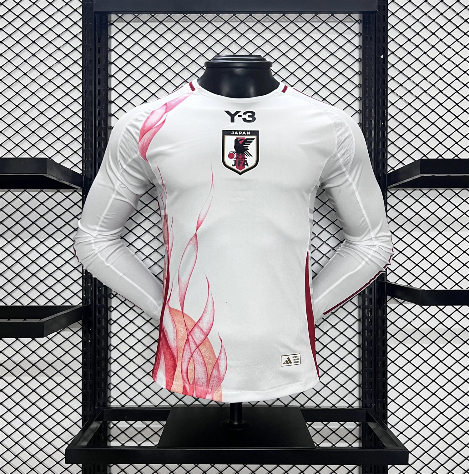 Japan 2024 Y3 Away Long Sleeve Jersey - Player Version - ManixJersey