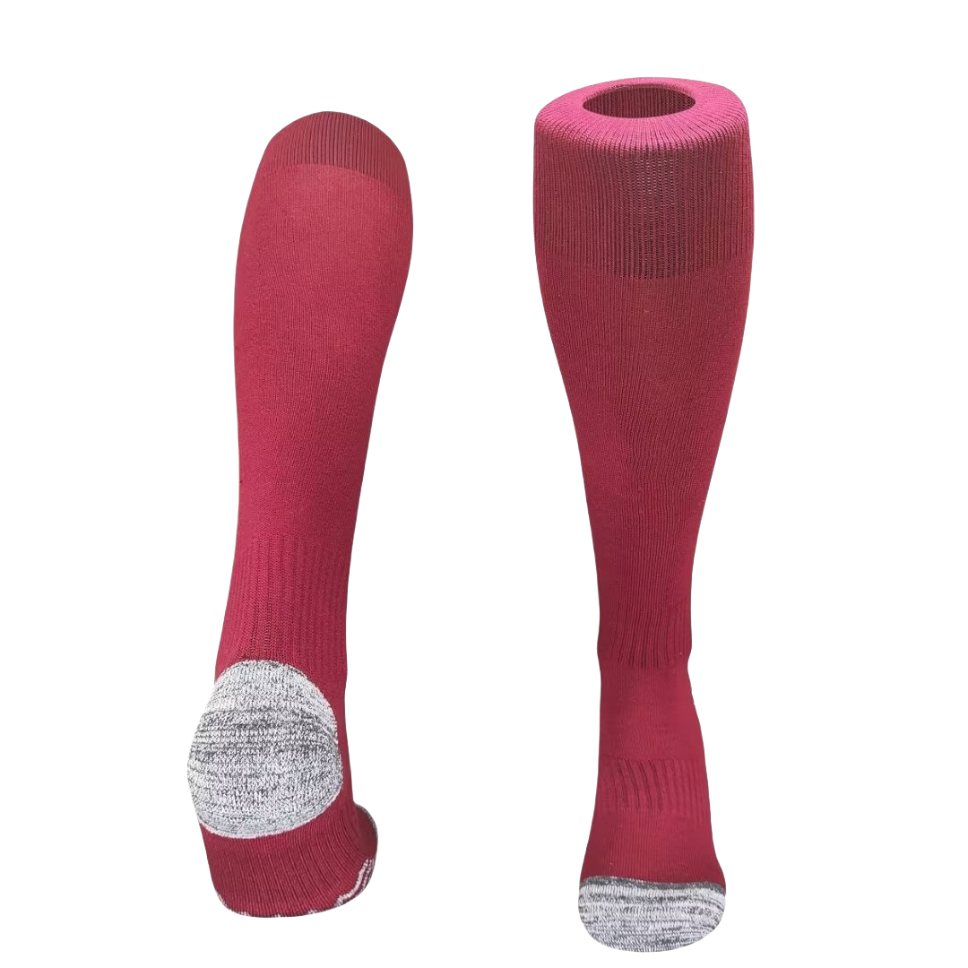 AS Roma 24-25 Home Socks - Red - ManixJersey