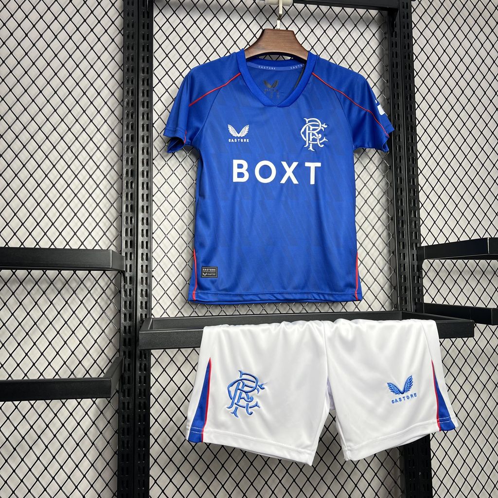 Glasgow Rangers 24-25 Home Stadium Kids Kit - ManixJersey