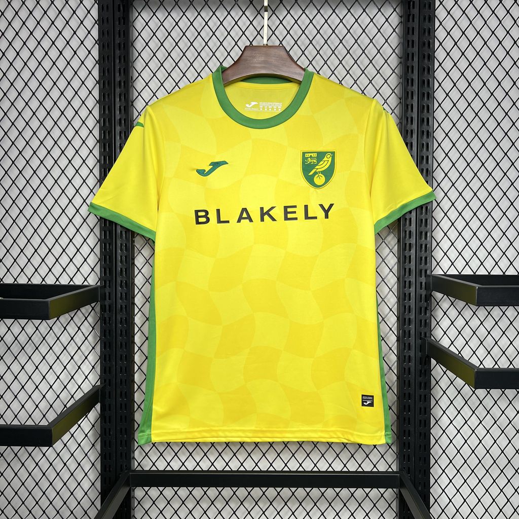 Norwich City 24-25 Home Stadium Jersey - Fans Version - ManixJersey