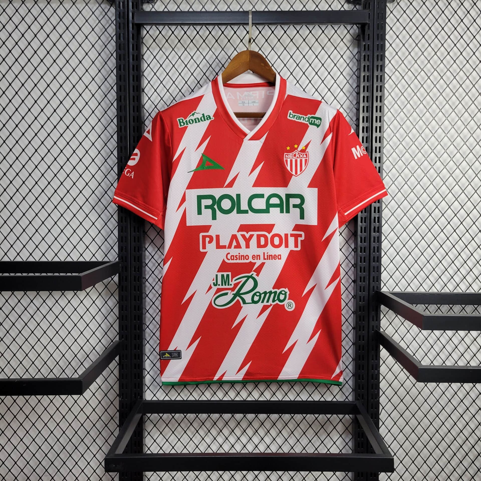Club Necaxa 24-25 Home Stadium Jersey - Fans Version - ManixJersey