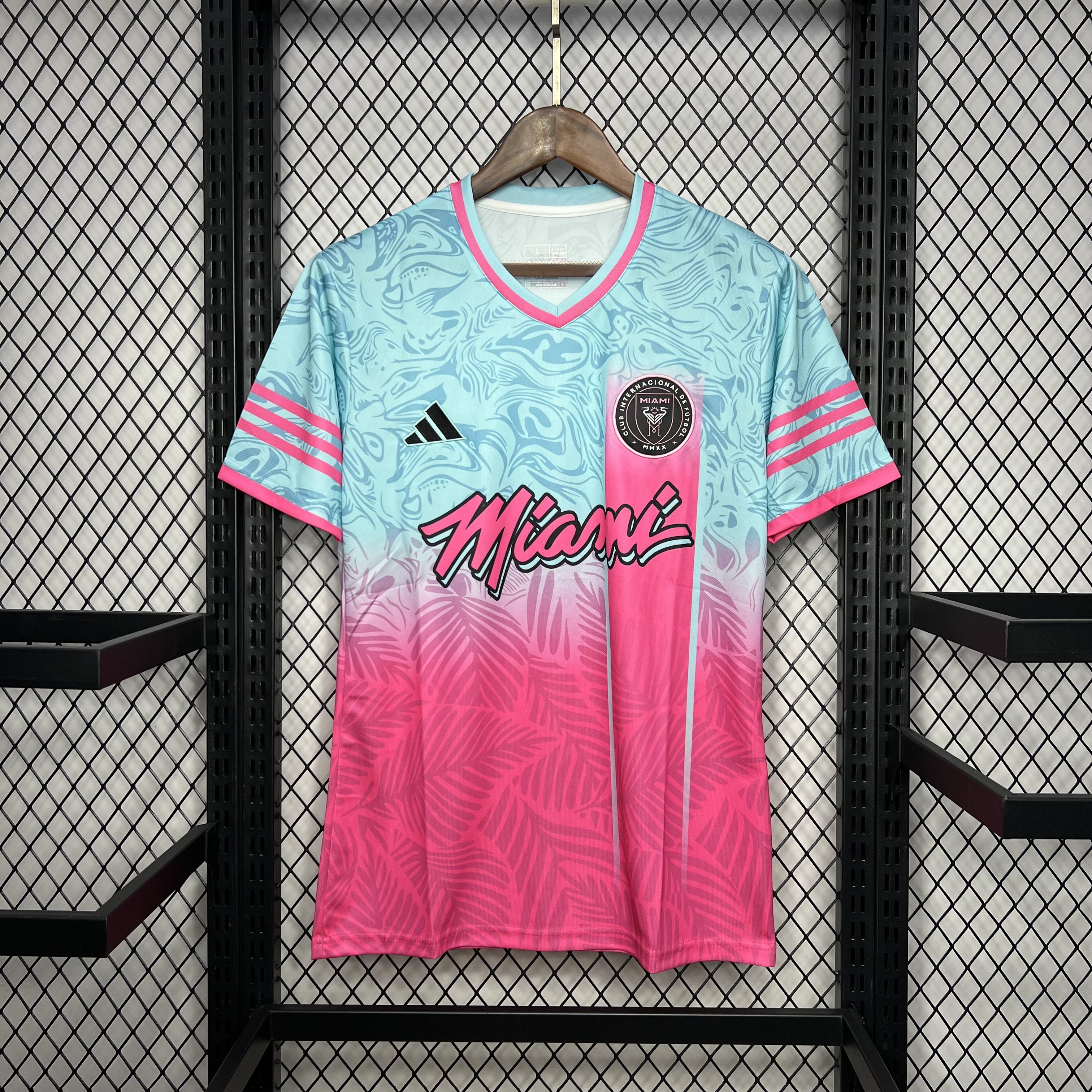 INT M.A.M 24-25 Pink & Green Special Edition Jersey - Fans Version - ManixJersey