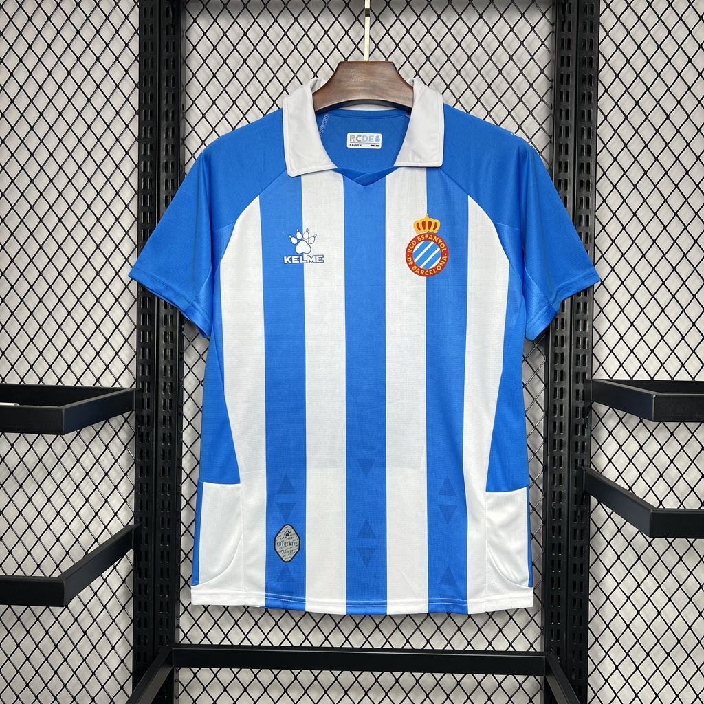 RCD Espanyol 24-25 Home Stadium Jersey - Fans Version - ManixJersey
