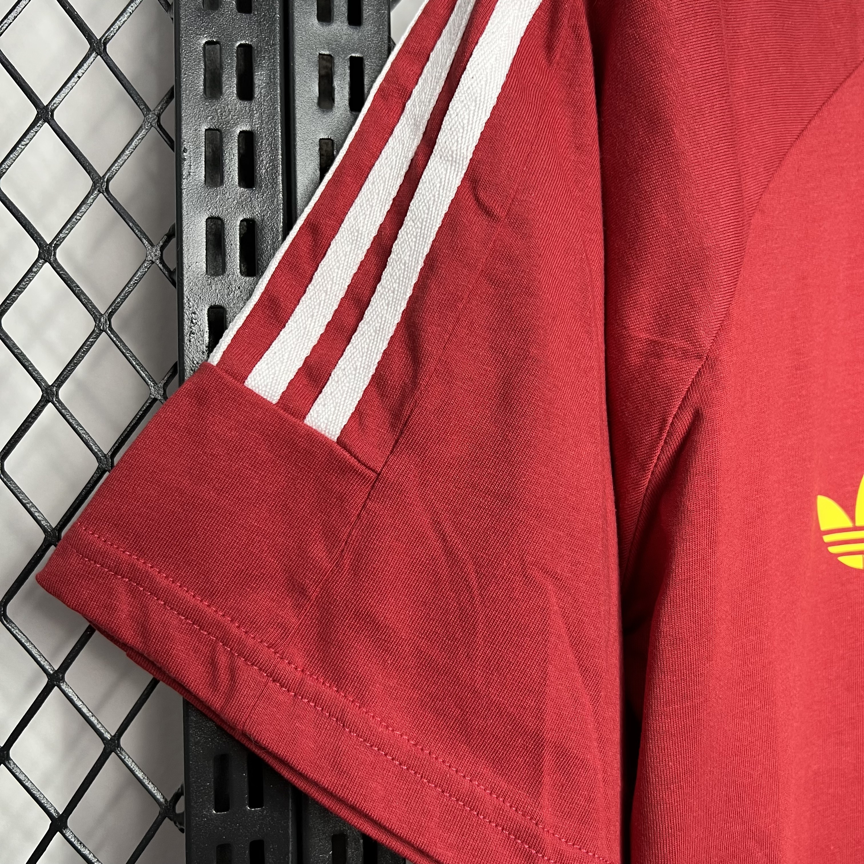 Spain 2024 Euro Red Retro Style Jersey - Fans Version - ManixJersey