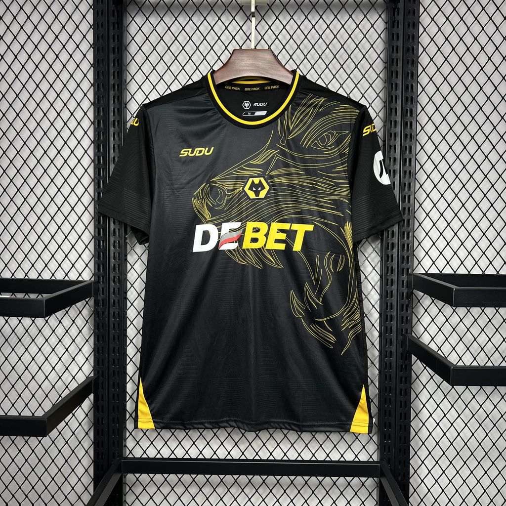 Wolverhampton Wanderers Wolves 24-25 Away Jersey - Fans Version - ManixJersey