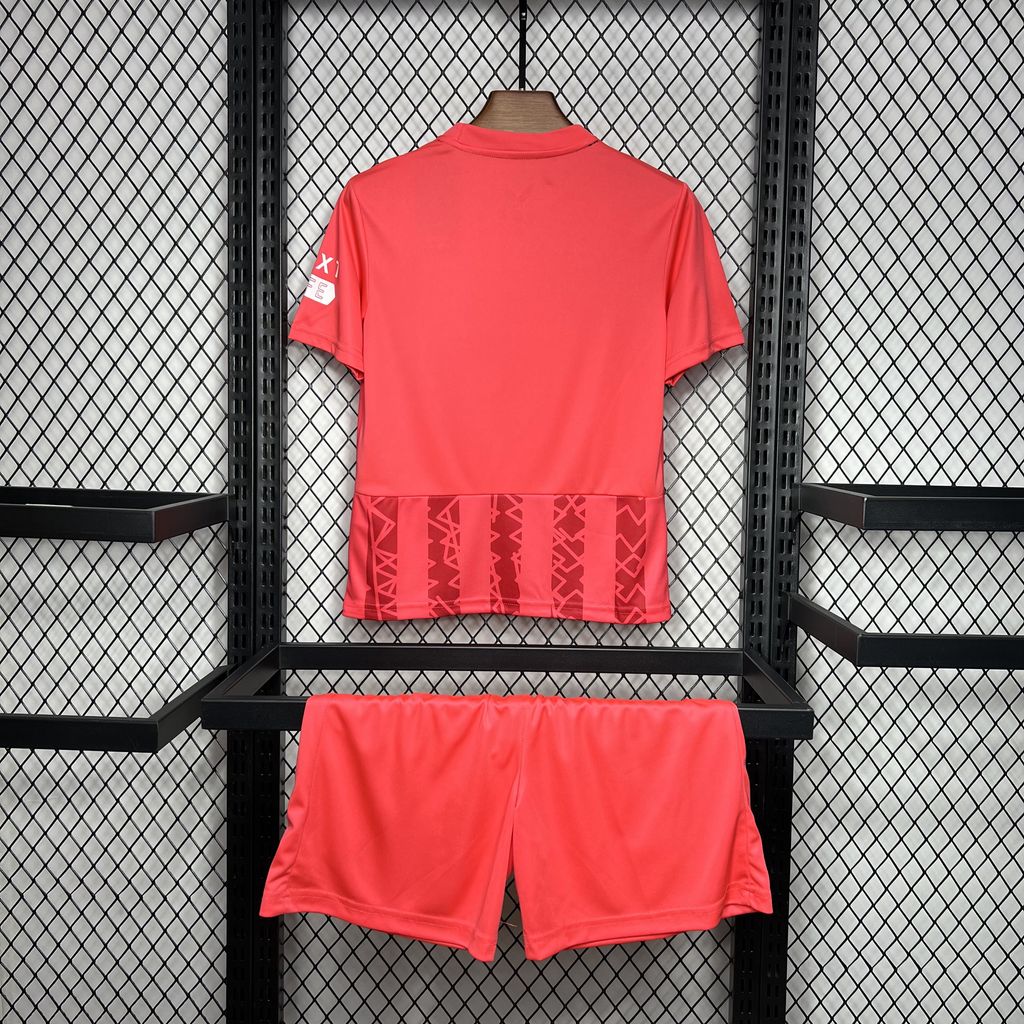 Glasgow Rangers 24-25 Red Goalkeeper Kids Kit - ManixJersey