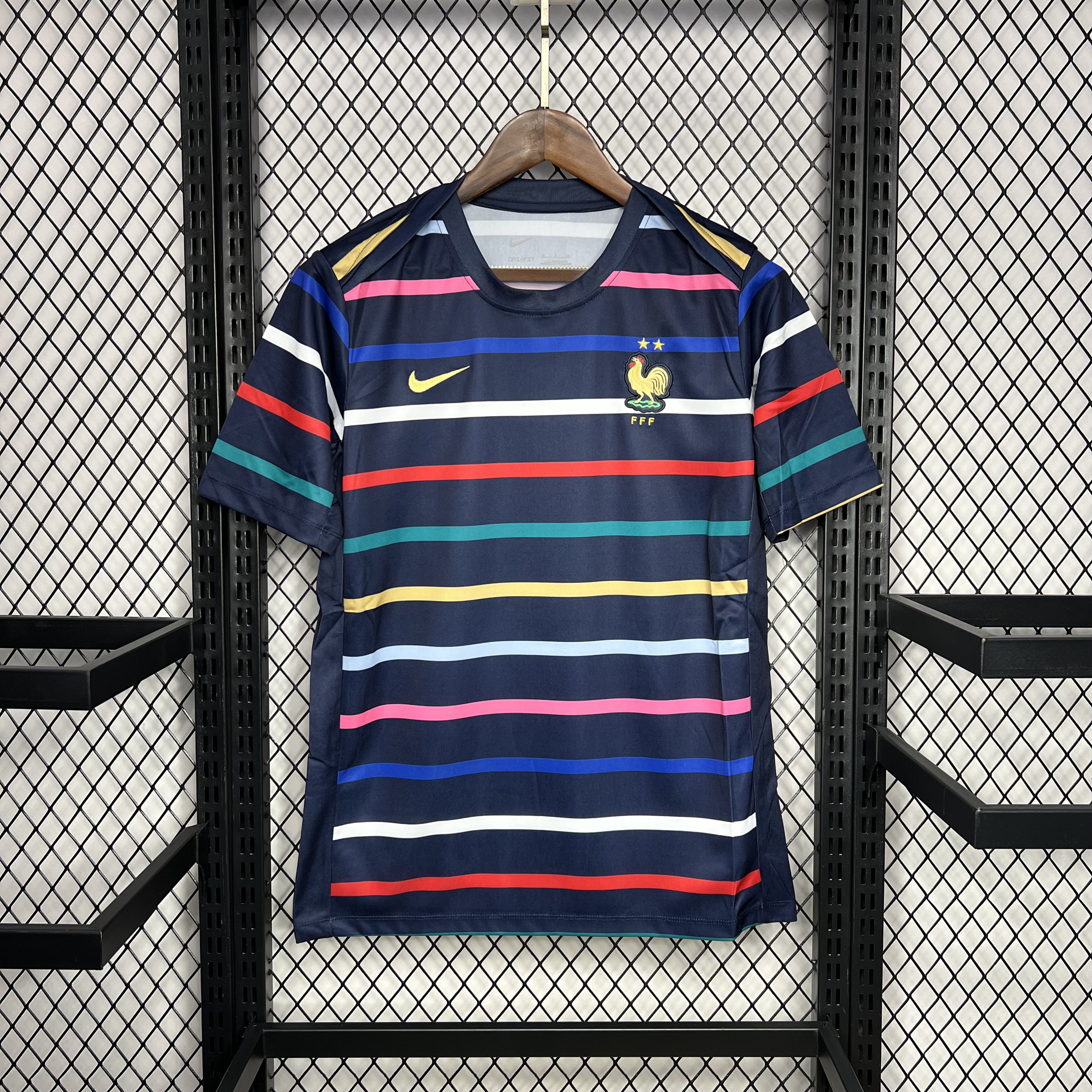 France 24-25 Pre-match Training Jersey - Fans Version - ManixJersey