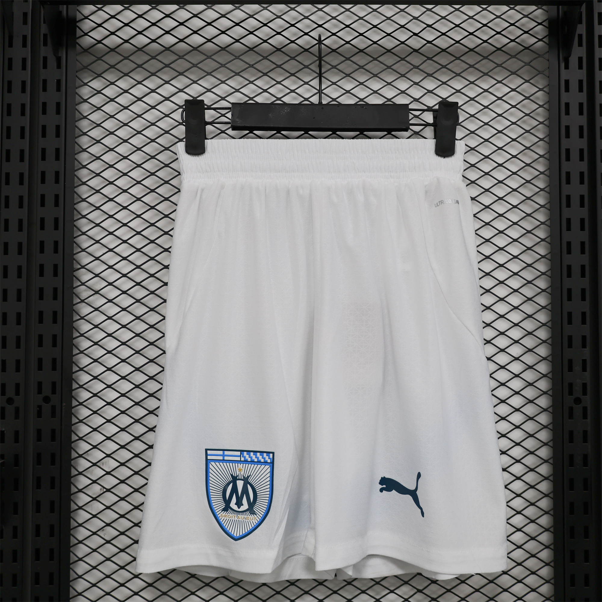 Marseille 24-25 Home Shorts - Player Version - ManixJersey