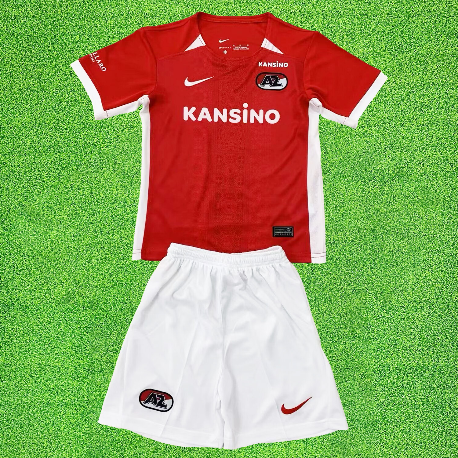 AZ Alkmaar 24-25 Home Stadium Kids Kit - ManixJersey