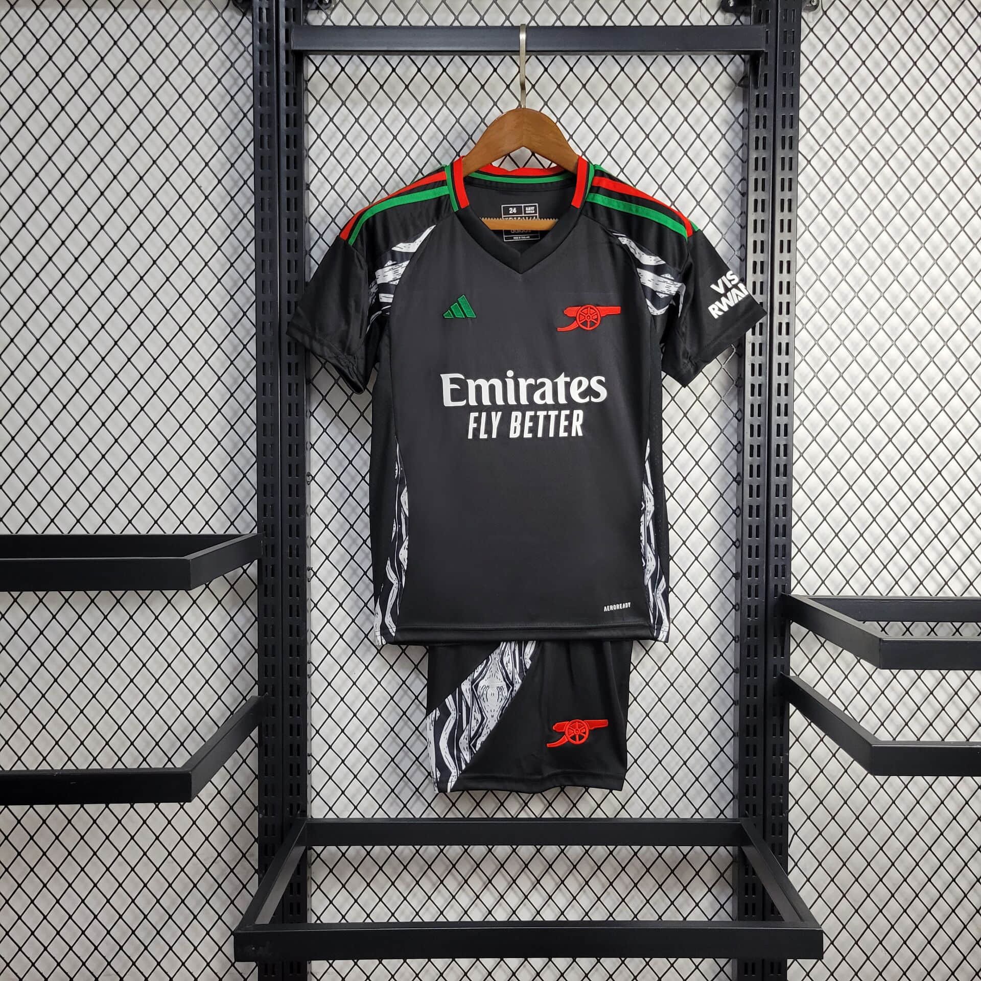 Arsenal 24-25 Away Kids Kit - ManixJersey