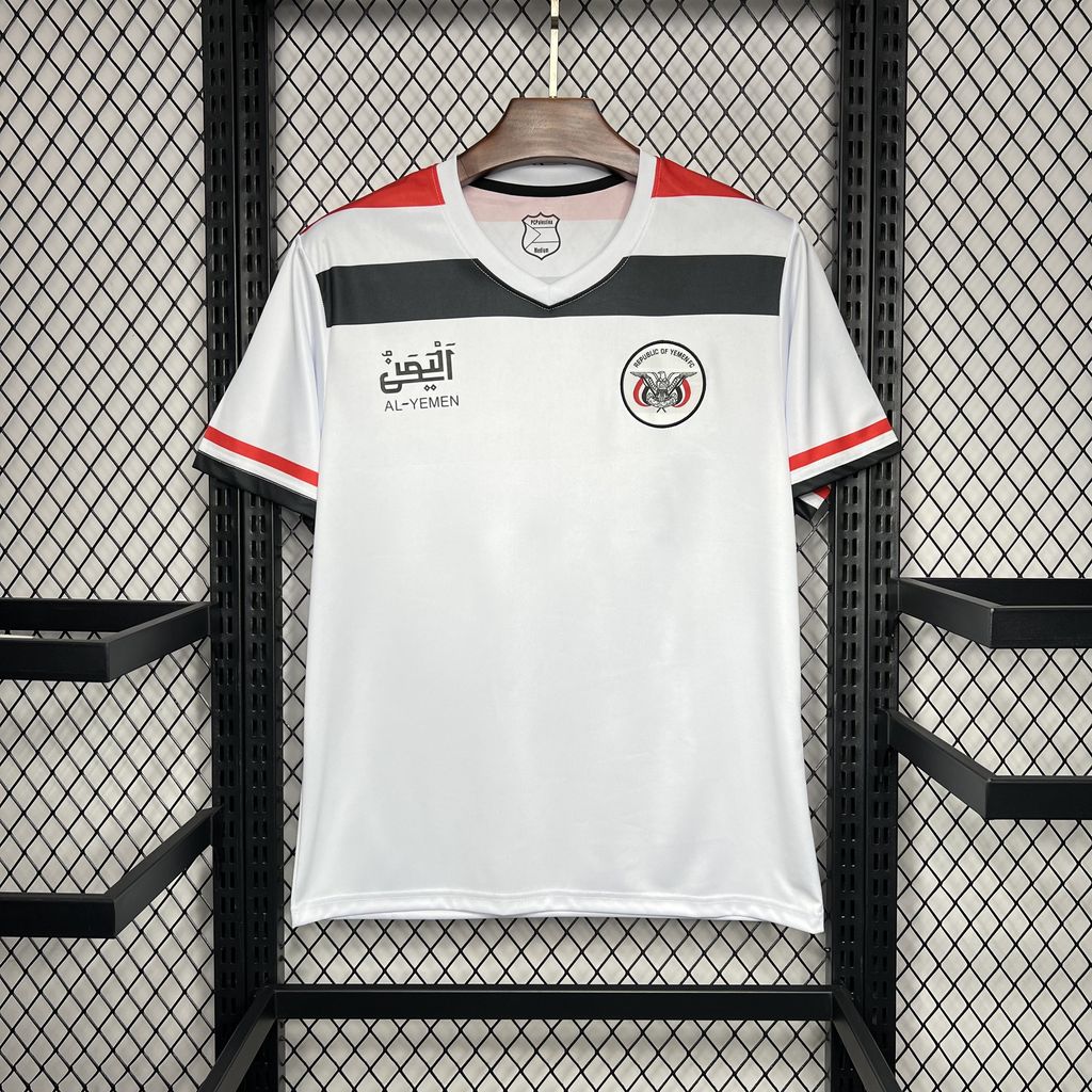 Yemen 24-25 White Jersey - Fans Version - ManixJersey