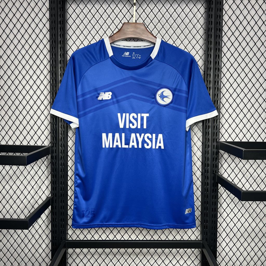 Cardiff City 24-25 Home Stadium Jersey - Fans Version - ManixJersey