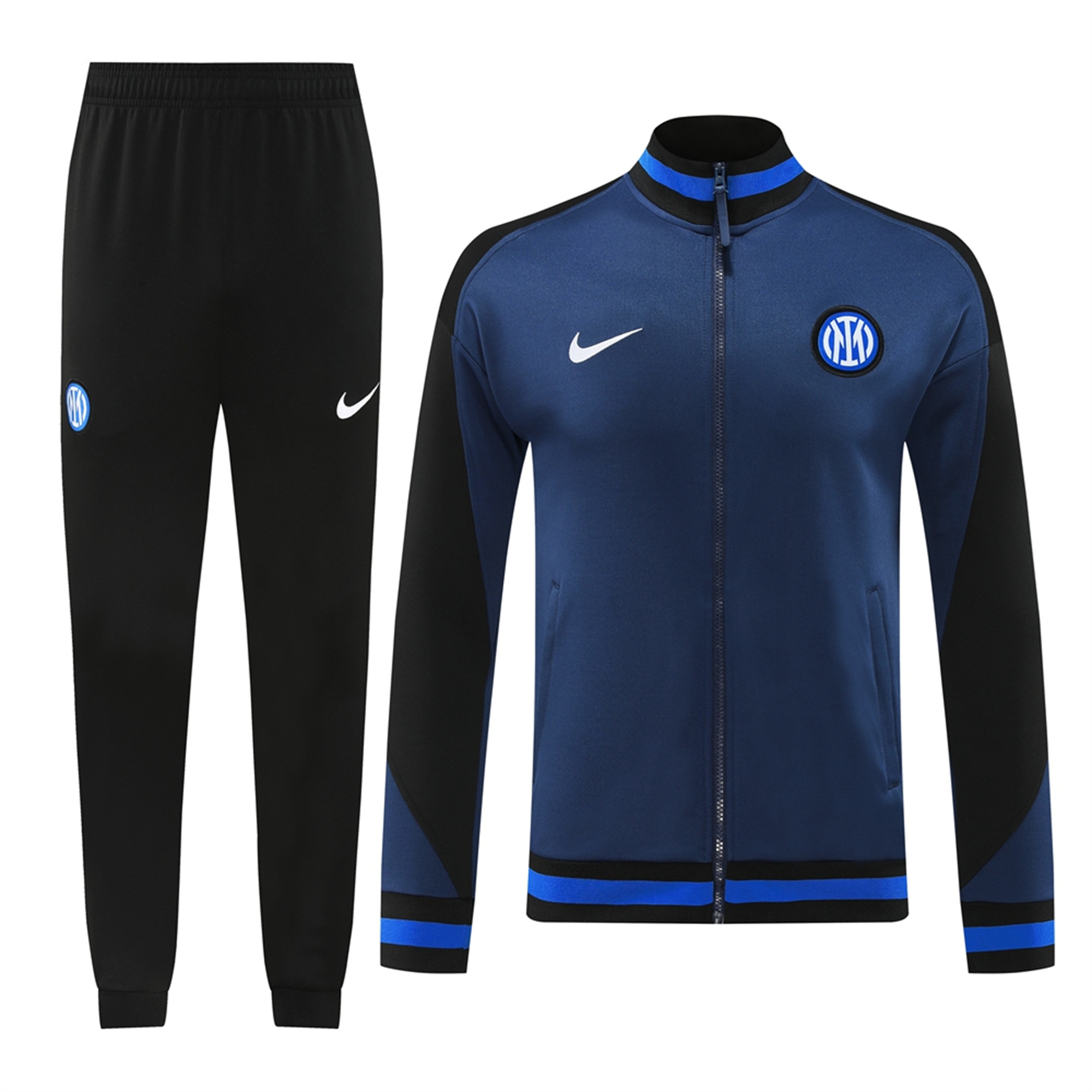 Inter Milan 24-25 Jacket Training Tracksuit - Deep Blue - ManixJersey