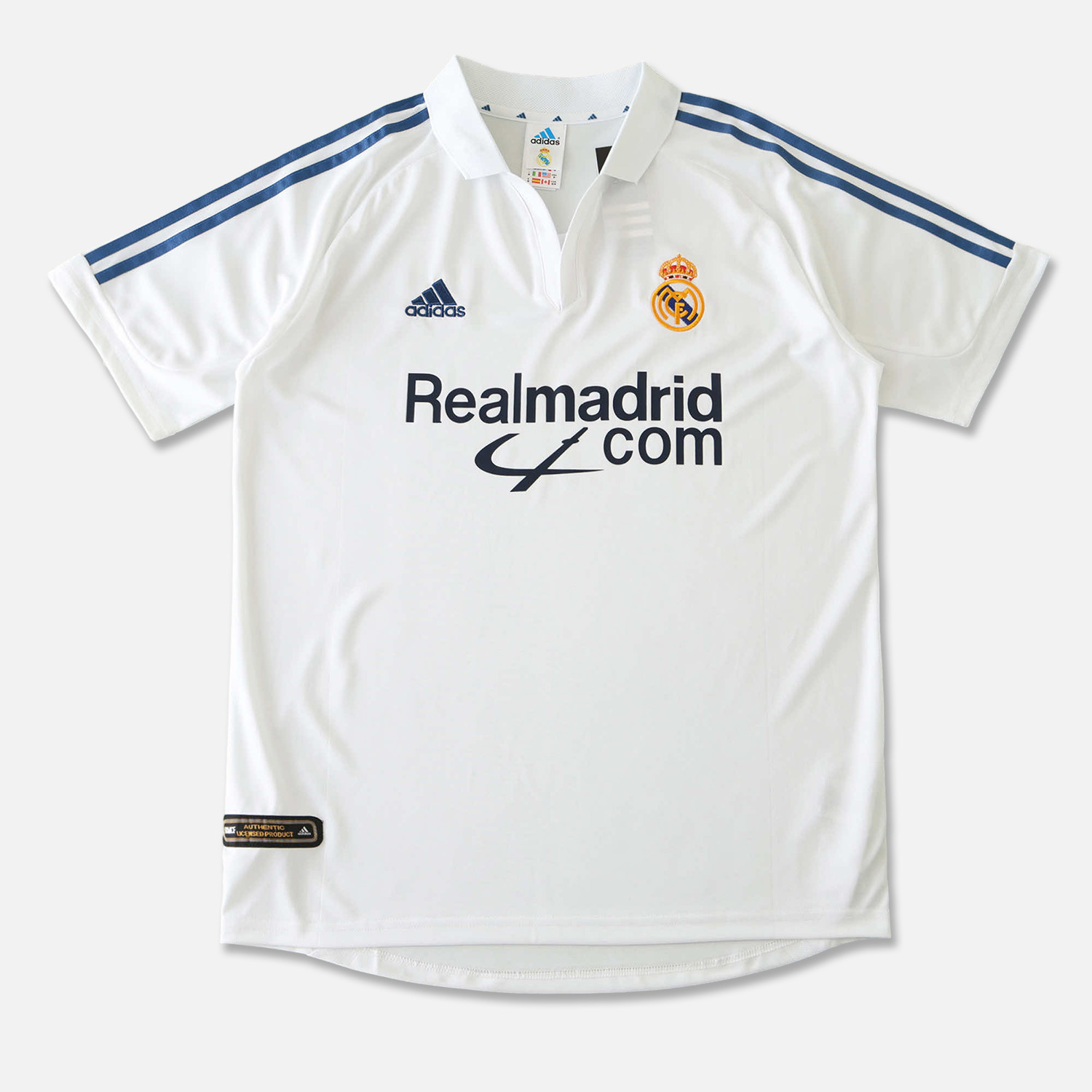 Retro Real Madrid 2001-02 Home Jersey - ManixJersey