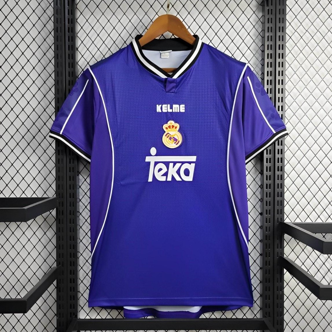 Retro Real Madrid 1997-98 Away Jersey - ManixJersey