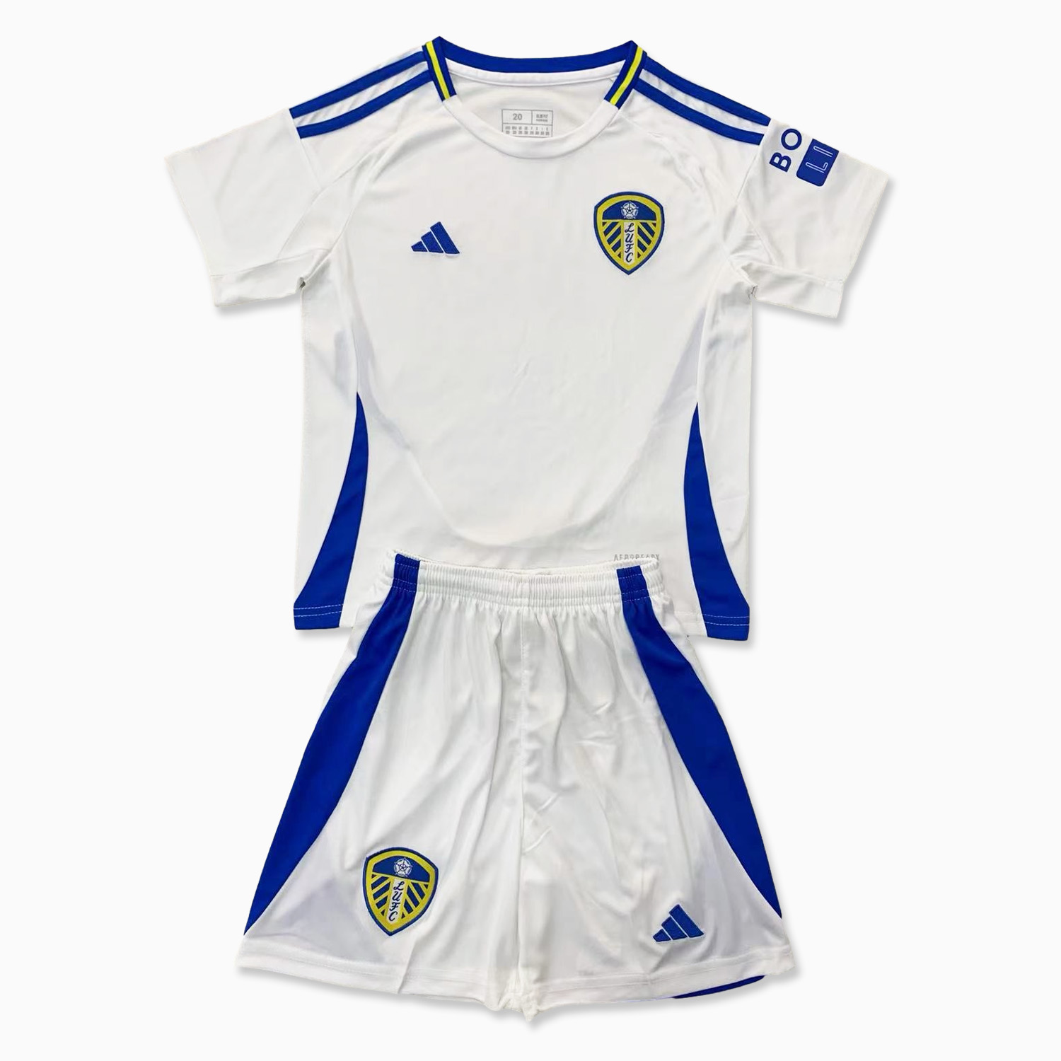 Leeds United 24-25 Home Kids Kit - ManixJersey