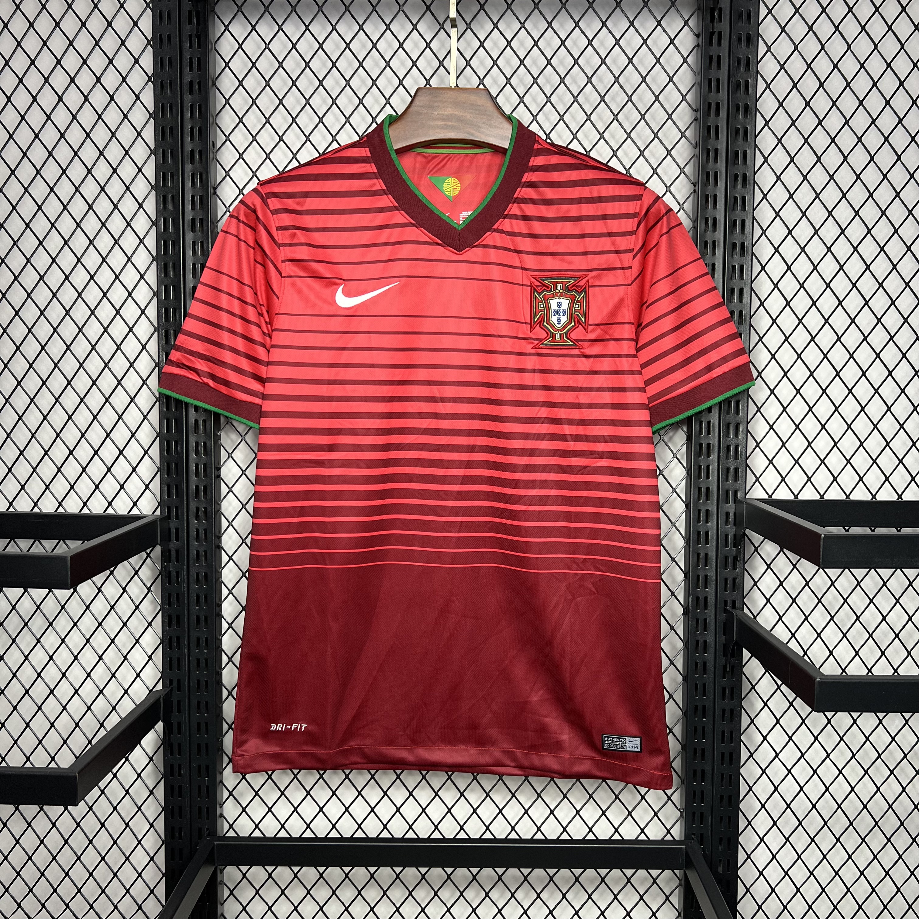 Retro Portugal 2014 Home Stadium Jersey - ManixJersey