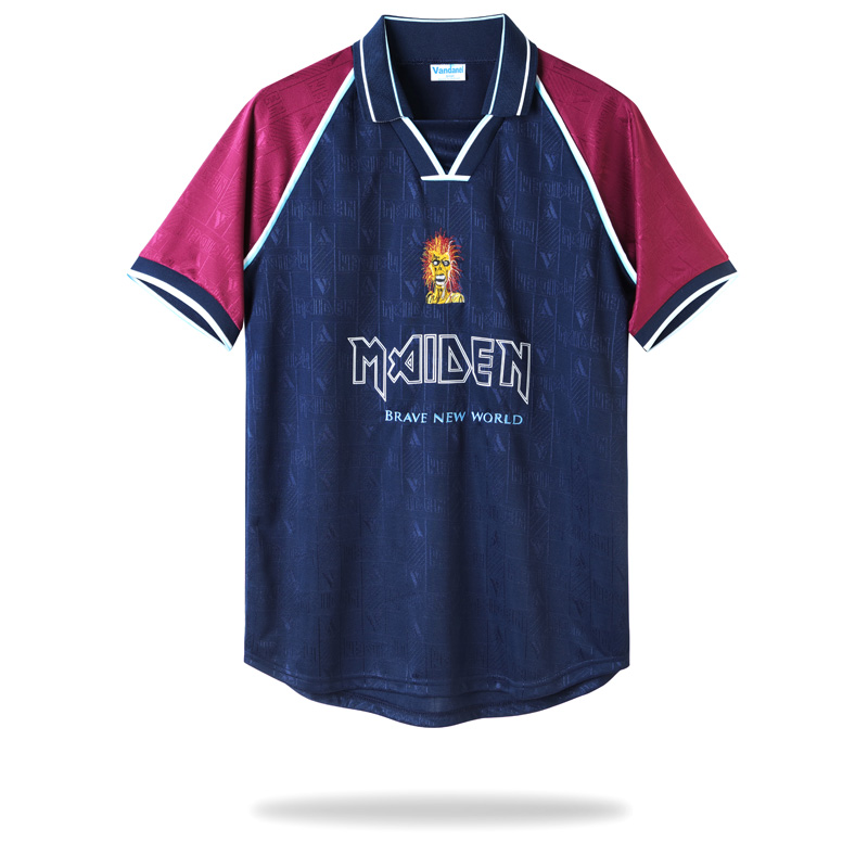 Retro Iron Maiden 1999-01 Home Stadium Jersey - ManixJersey