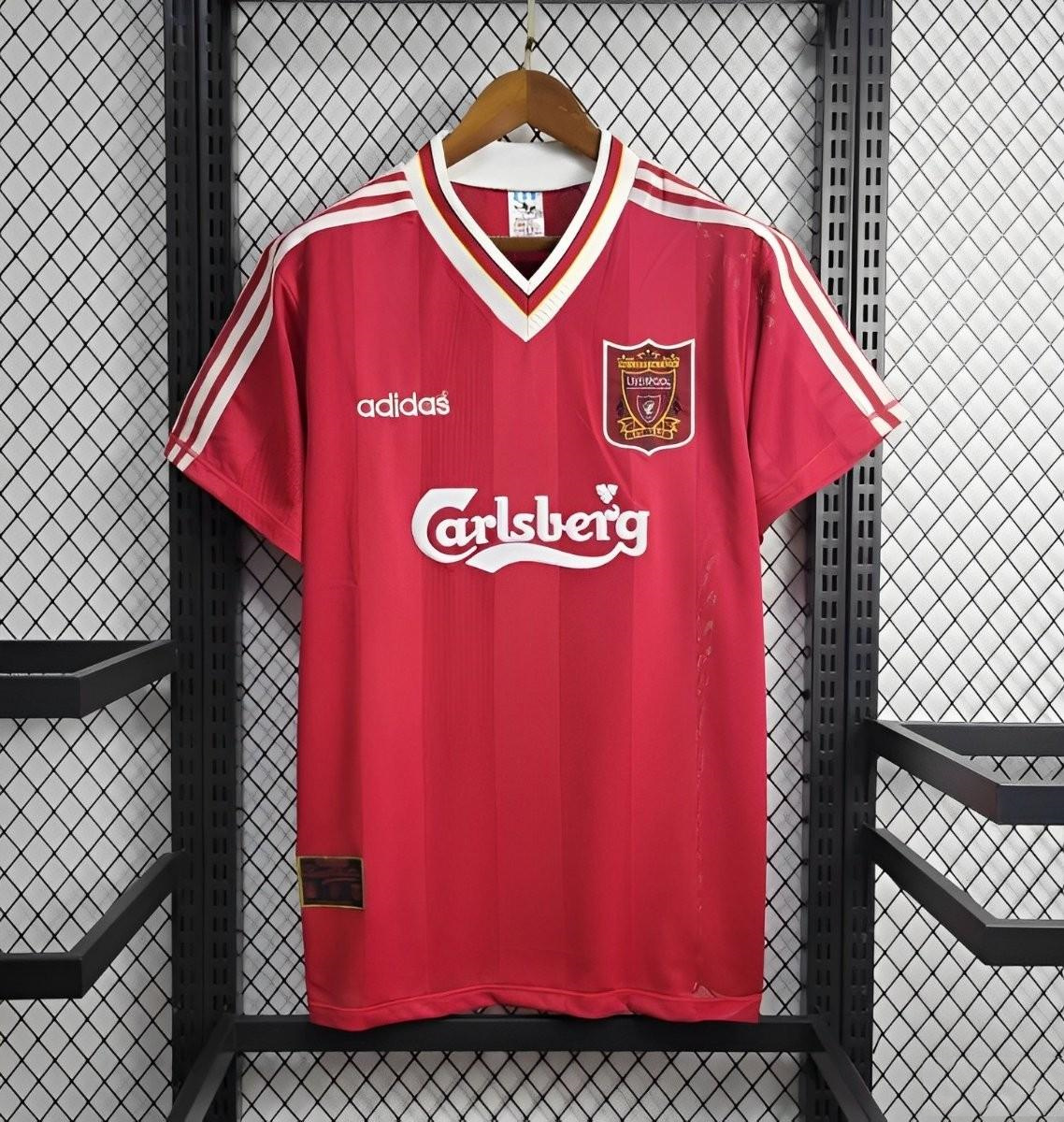 Retro Liver.pool 1995-96 Home Stadium Jersey - ManixJersey