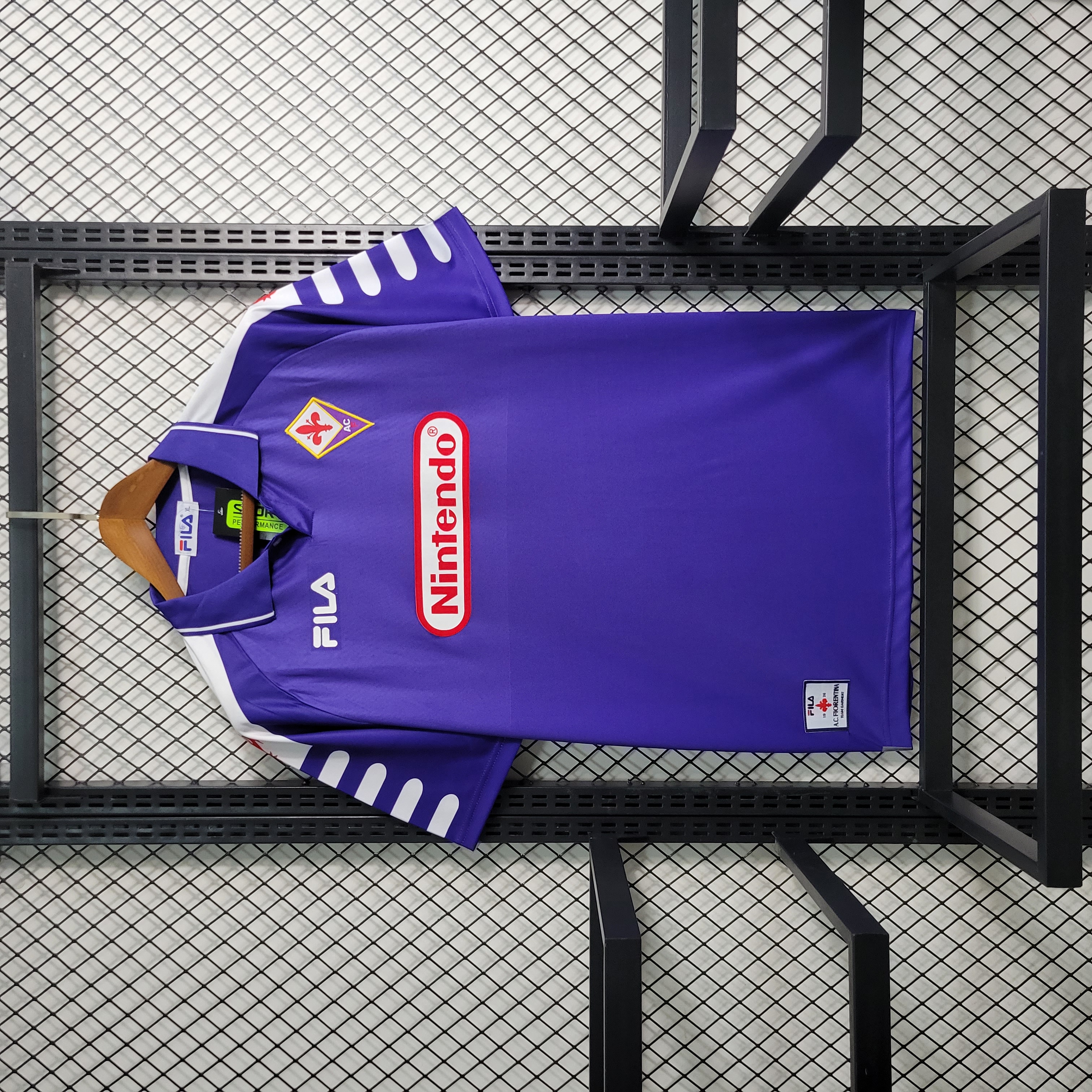 Retro Fiorentina 1998-99 Home Stadium Jersey - ManixJersey