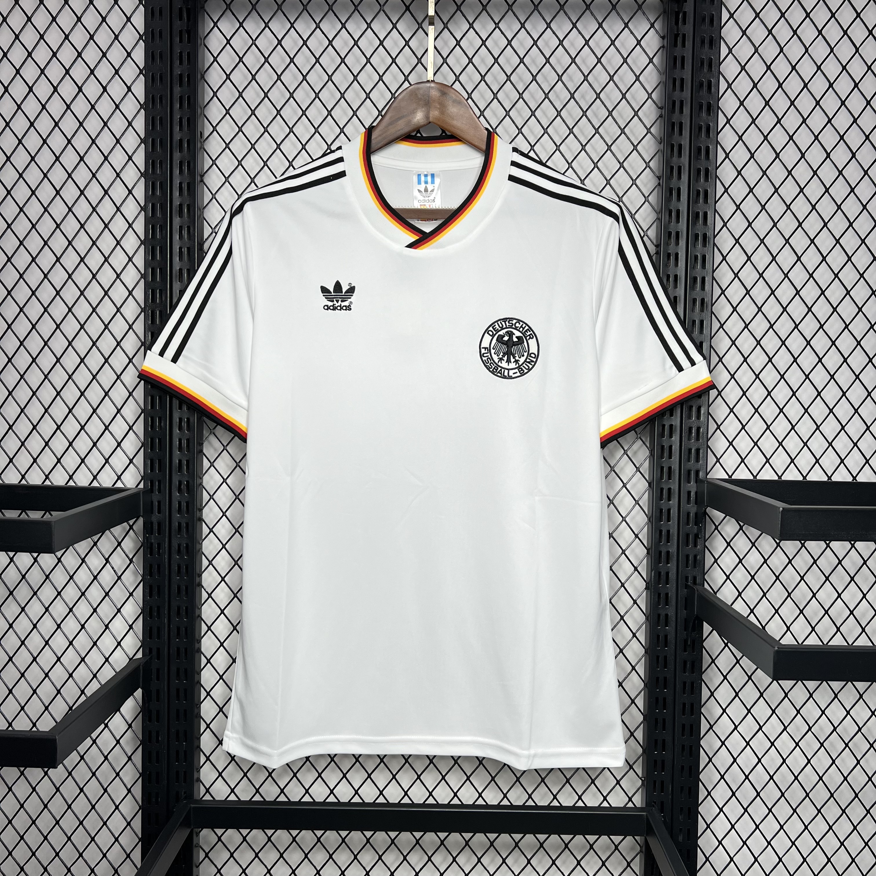 Retro Germany 1986 Home Jersey - ManixJersey