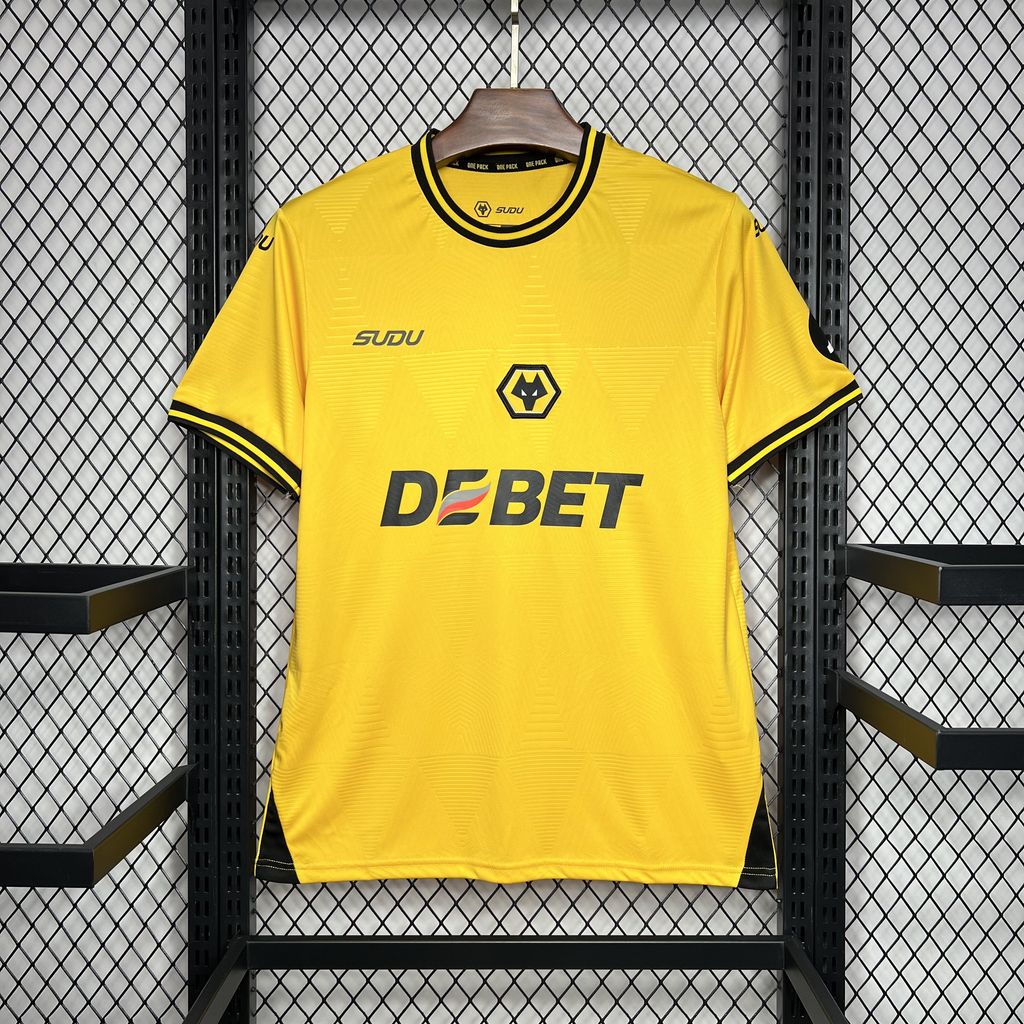 Wolverhampton Wanderers Wolves 24-25 Home Jersey - Fans Version - ManixJersey