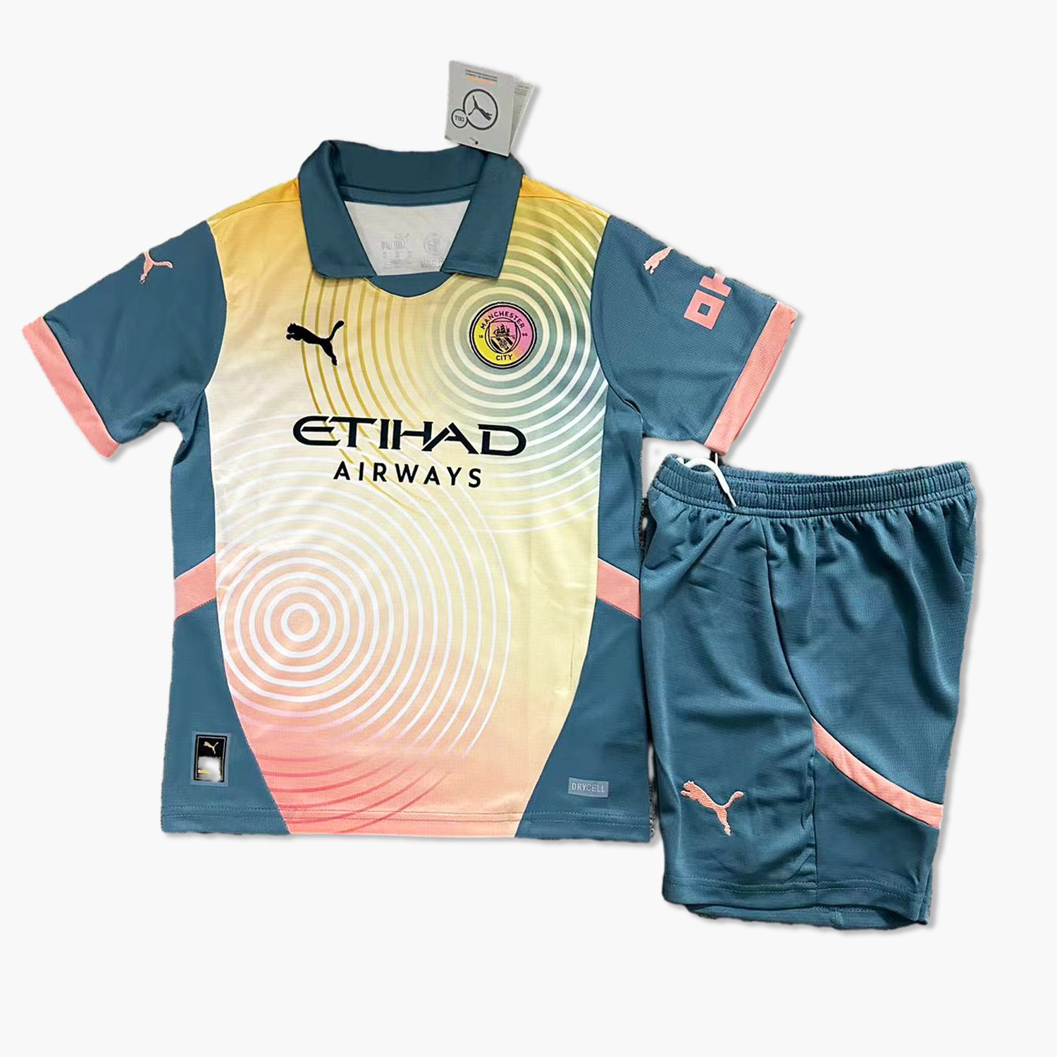 Manchester City 24-25 Fourth Kids Kit - ManixJersey