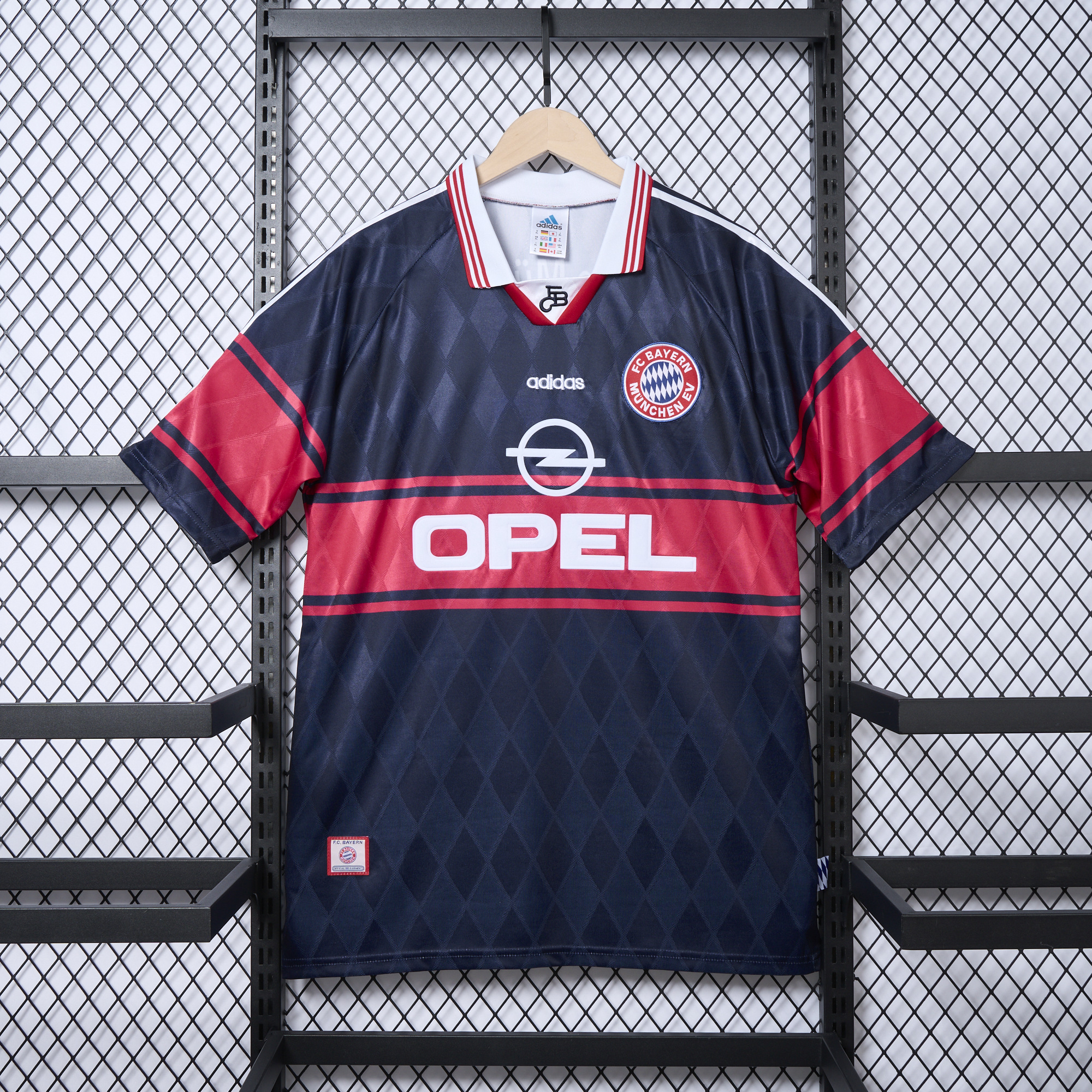 Retro Bayern Munich 1997-99 Home Stadium Jersey - ManixJersey