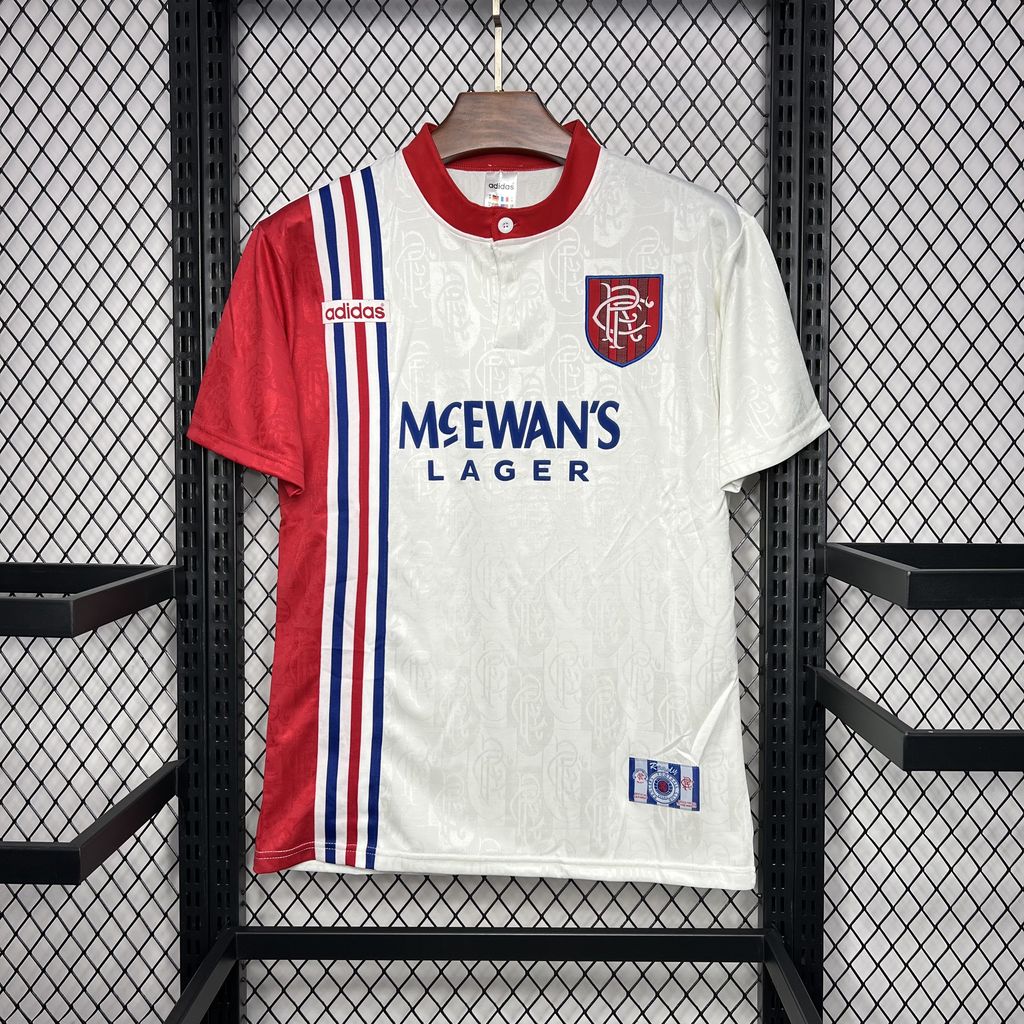 Retro Glasgow Rangers 1996-97 Away Stadium Jersey - ManixJersey