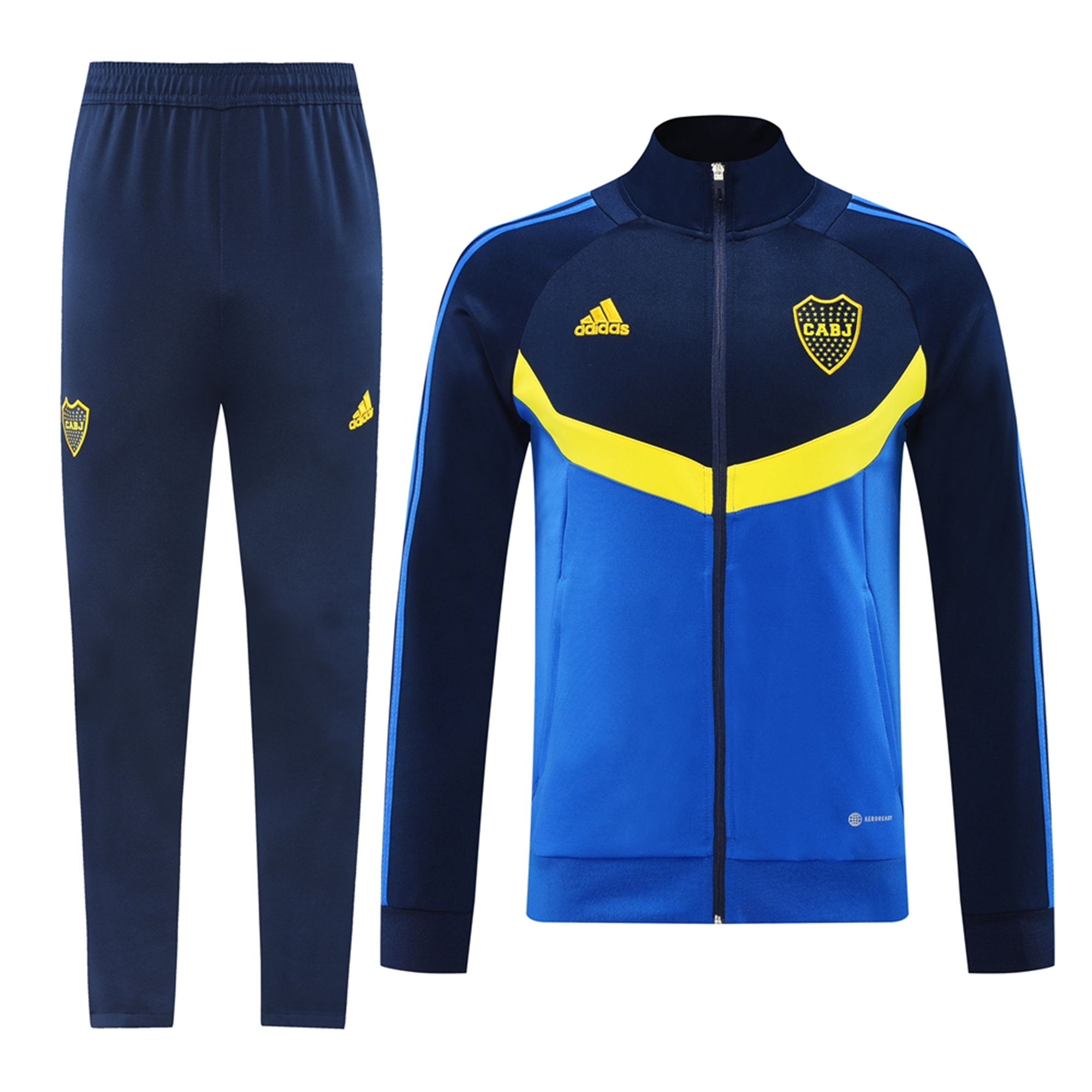 Boca Juniors 24-25 Jacket Training Tracksuit - Blue - ManixJersey