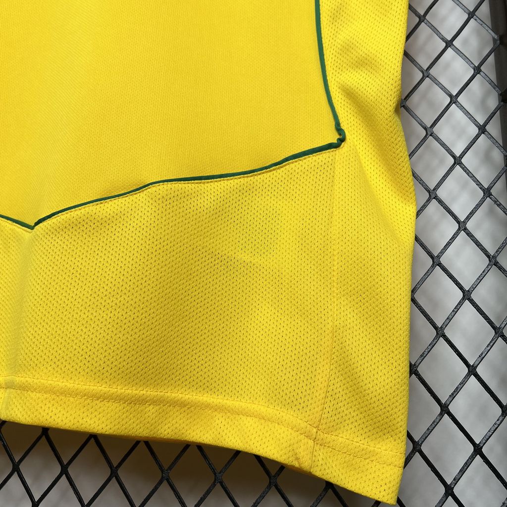 Retro Brazil 2004 Home Jersey - ManixJersey