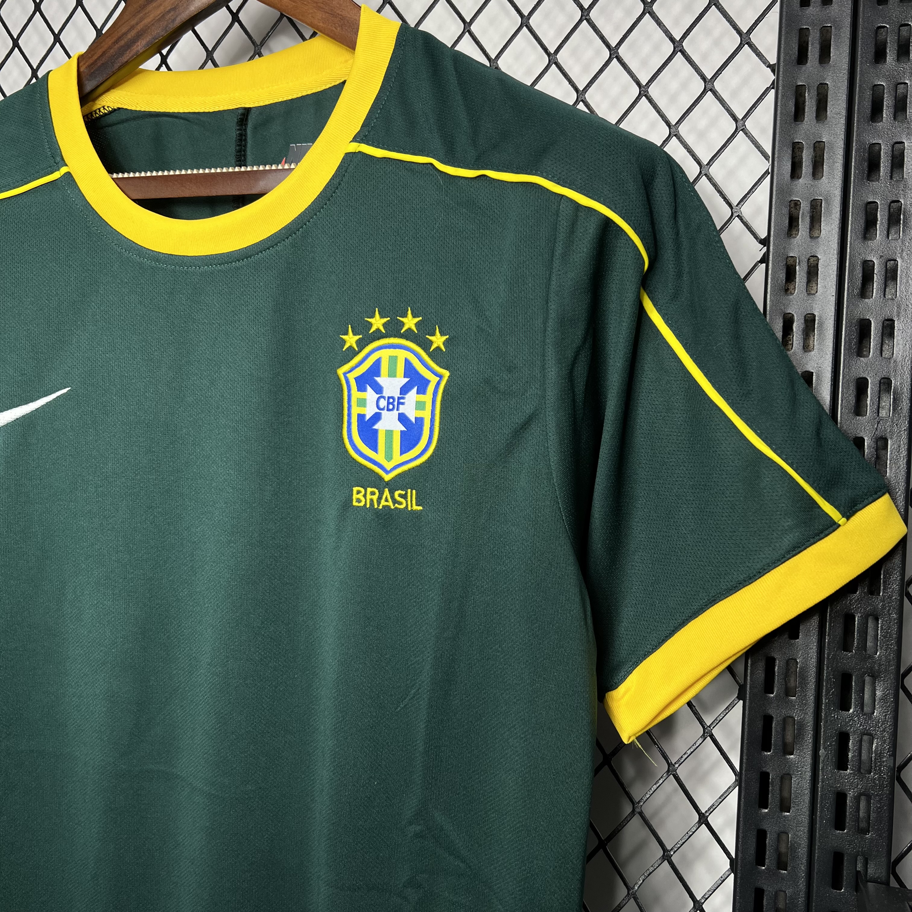 Retro Brazil 1998 Goalkeeper Jersey - ManixJersey