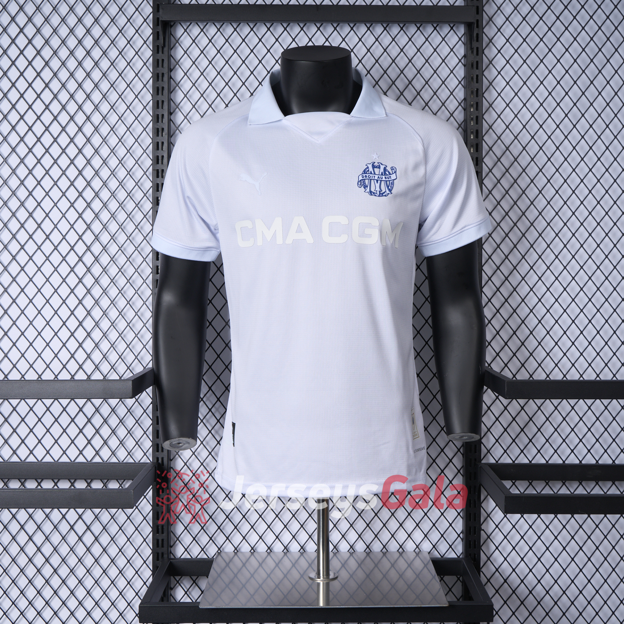 Marseille 24-25 125th Anniversary White Jersey - Player Version - ManixJersey