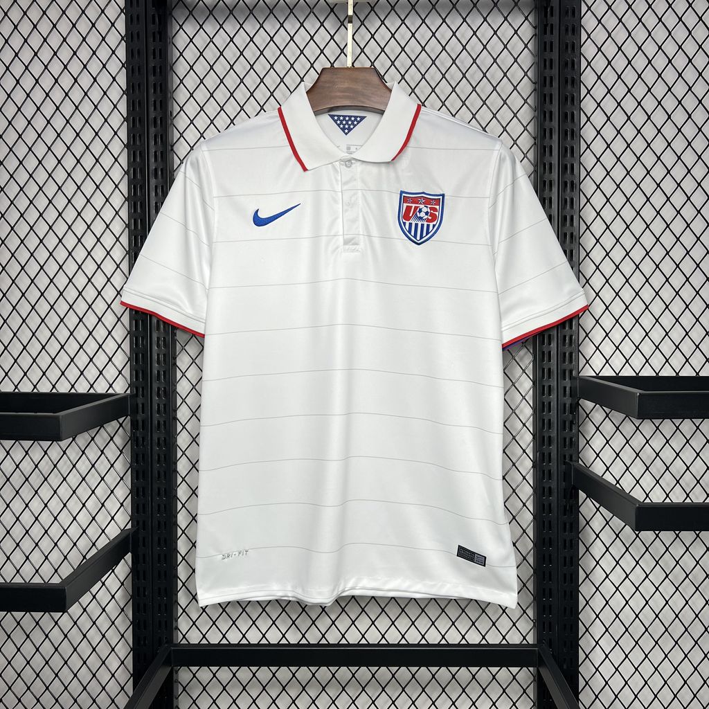 Retro United States USA 2014 Home Stadium Jersey - ManixJersey