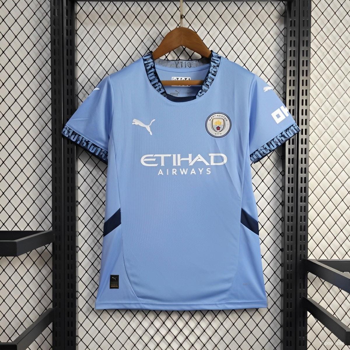 Women's Manchester City 24-25 Home Jersey - ManixJersey