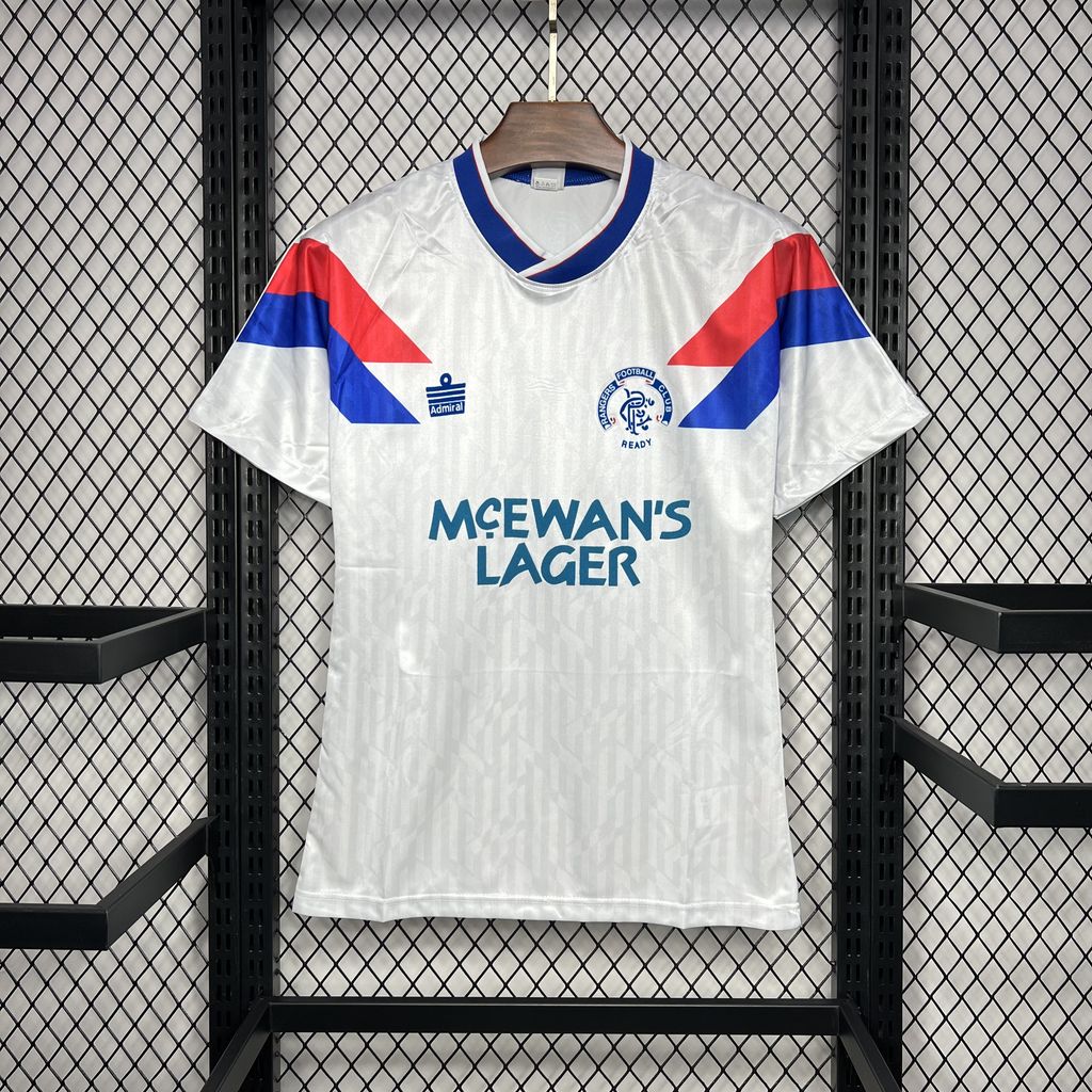 Retro Glasgow Rangers 1990-92 Away Jersey - ManixJersey