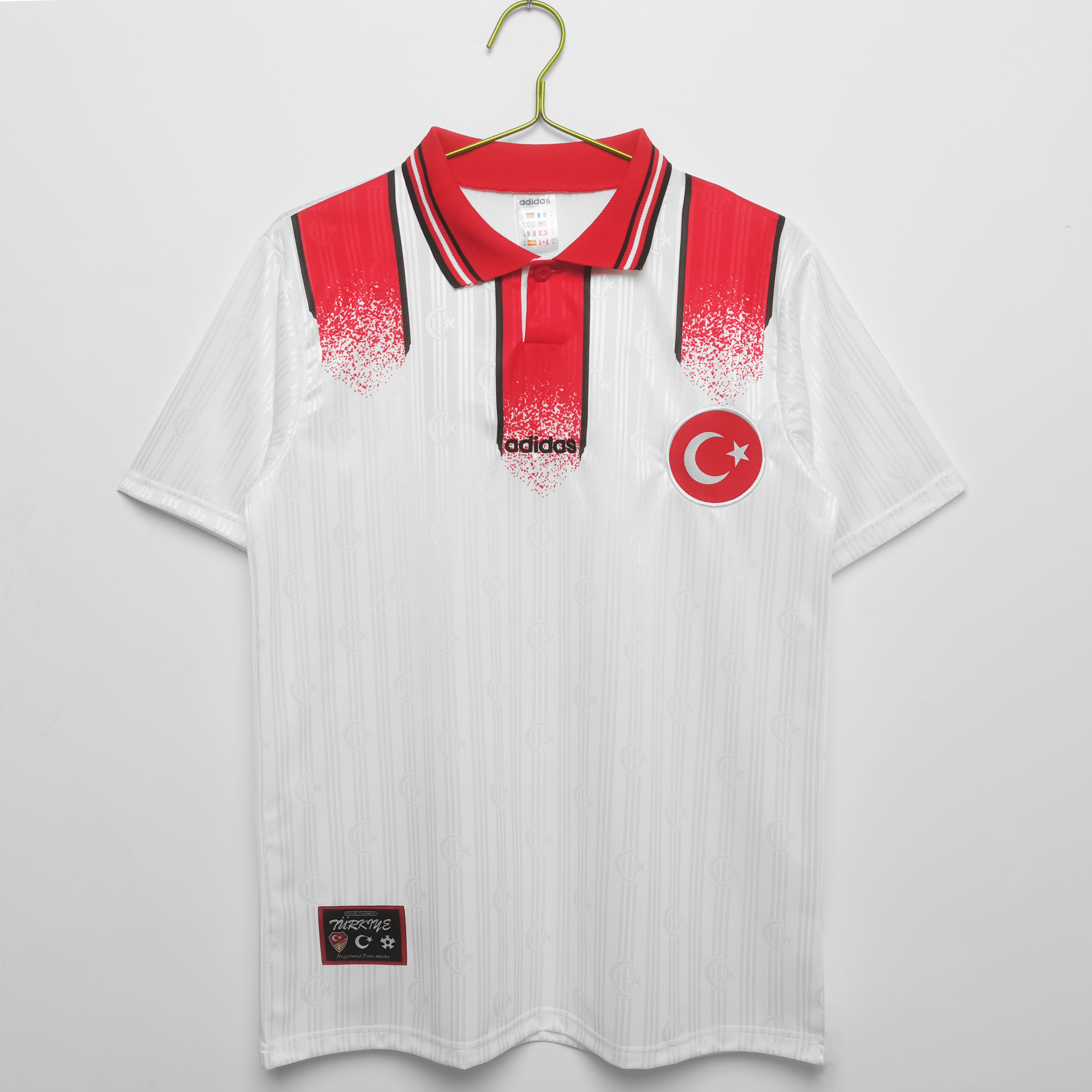 Retro Turkey 1996 Away Stadium Jersey - ManixJersey