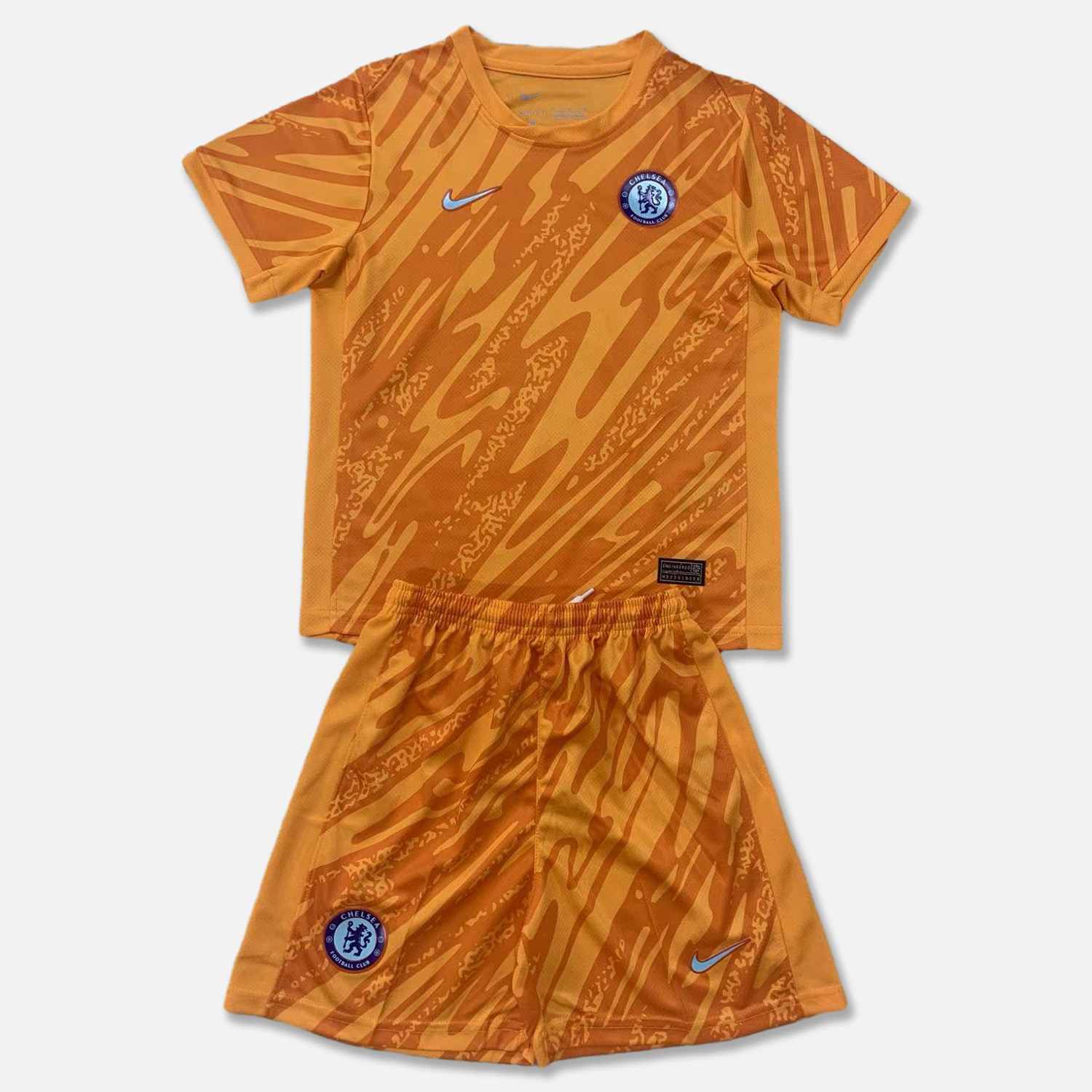 C.H.E.L.S.E.A 24-25 Orange Goalkeeper Kids Kit - ManixJersey