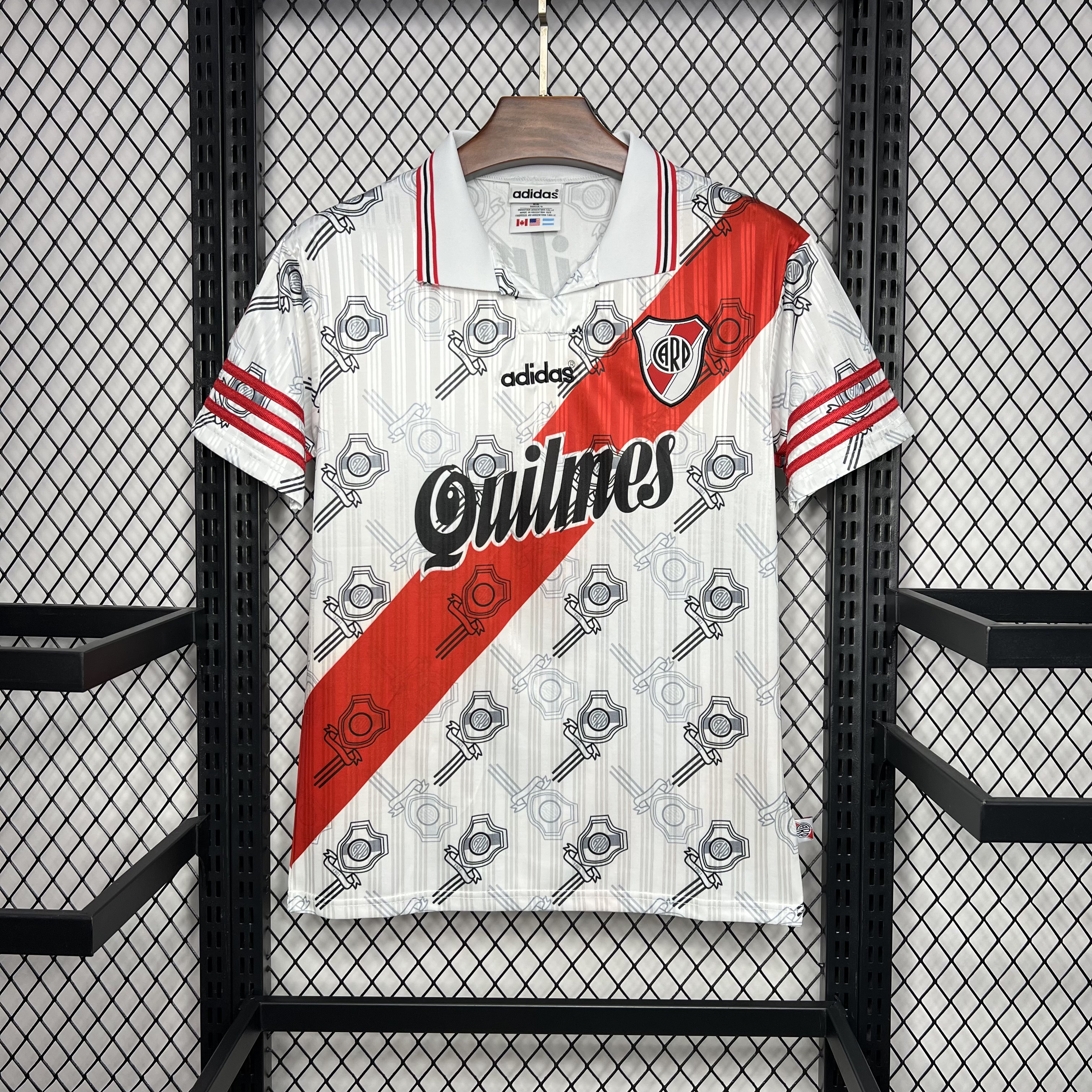 Retro River Plate 1996-97 Home Stadium Jersey - ManixJersey