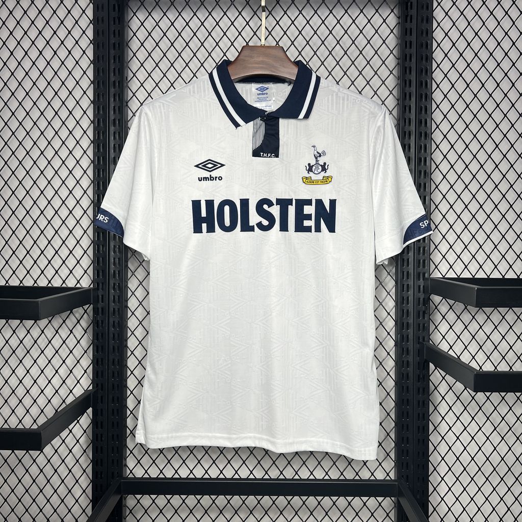 Retro Tottenham Hotspur 1991-93 Home Stadium Jersey - ManixJersey