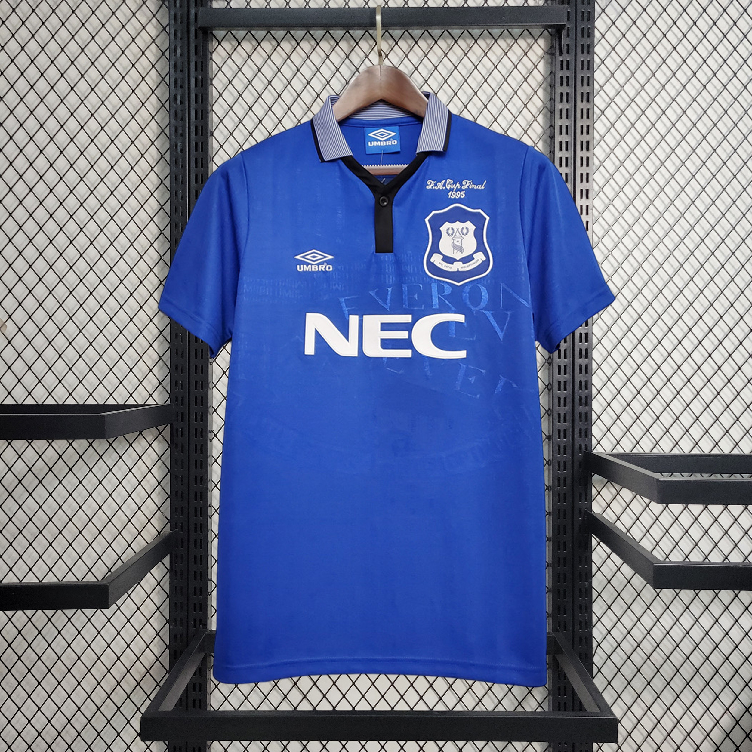 Retro Everton 1995 FA Cup Final Jersey - ManixJersey