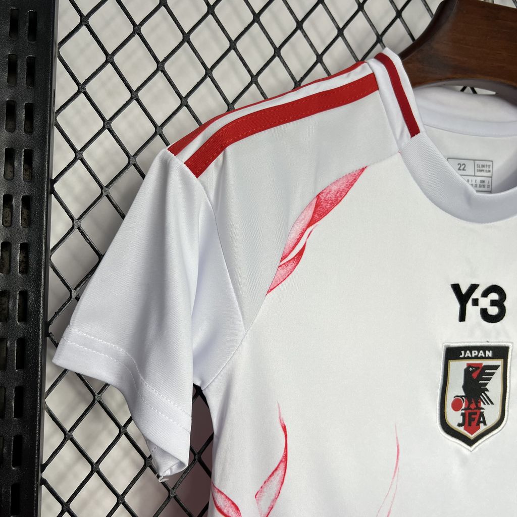 Japan 2024 Y3 Away Kids Kit - ManixJersey