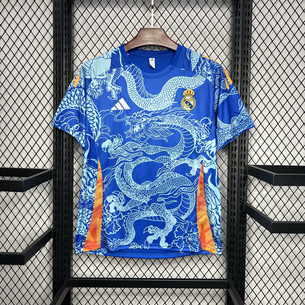 Real Madrid 24-25 Blue Dragon Special Edition Jersey - Fans Version - ManixJersey