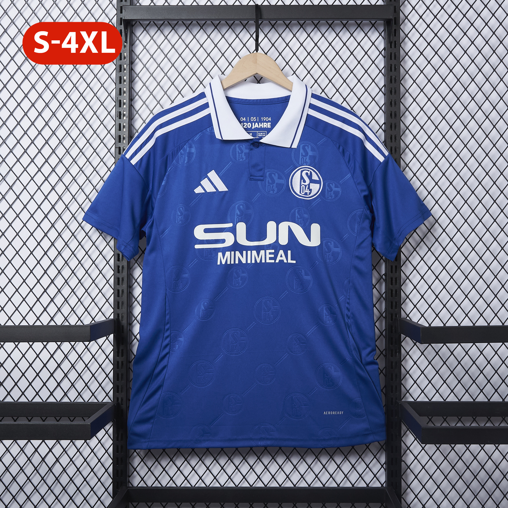 Schalke 04 24-25 Home Stadium Jersey - Fans Version - ManixJersey