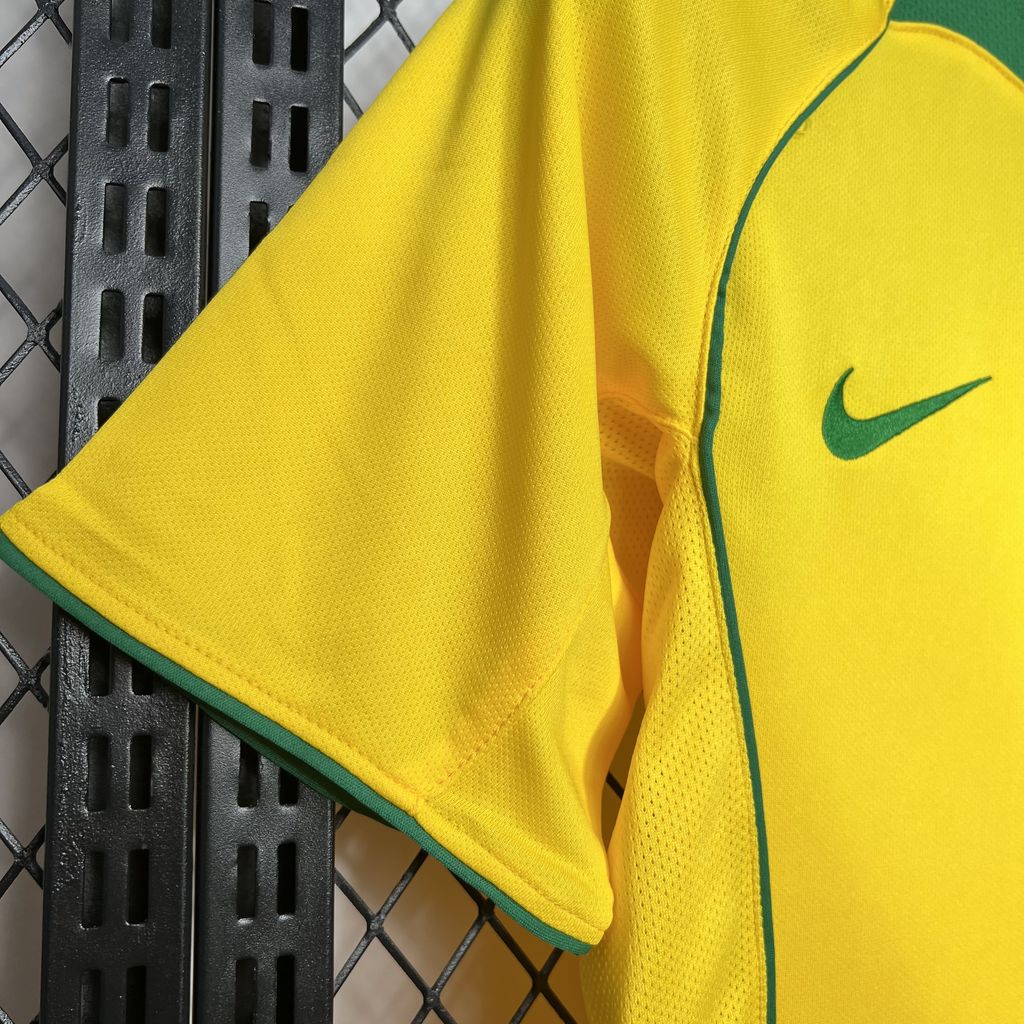 Retro Brazil 2004 Home Jersey - ManixJersey