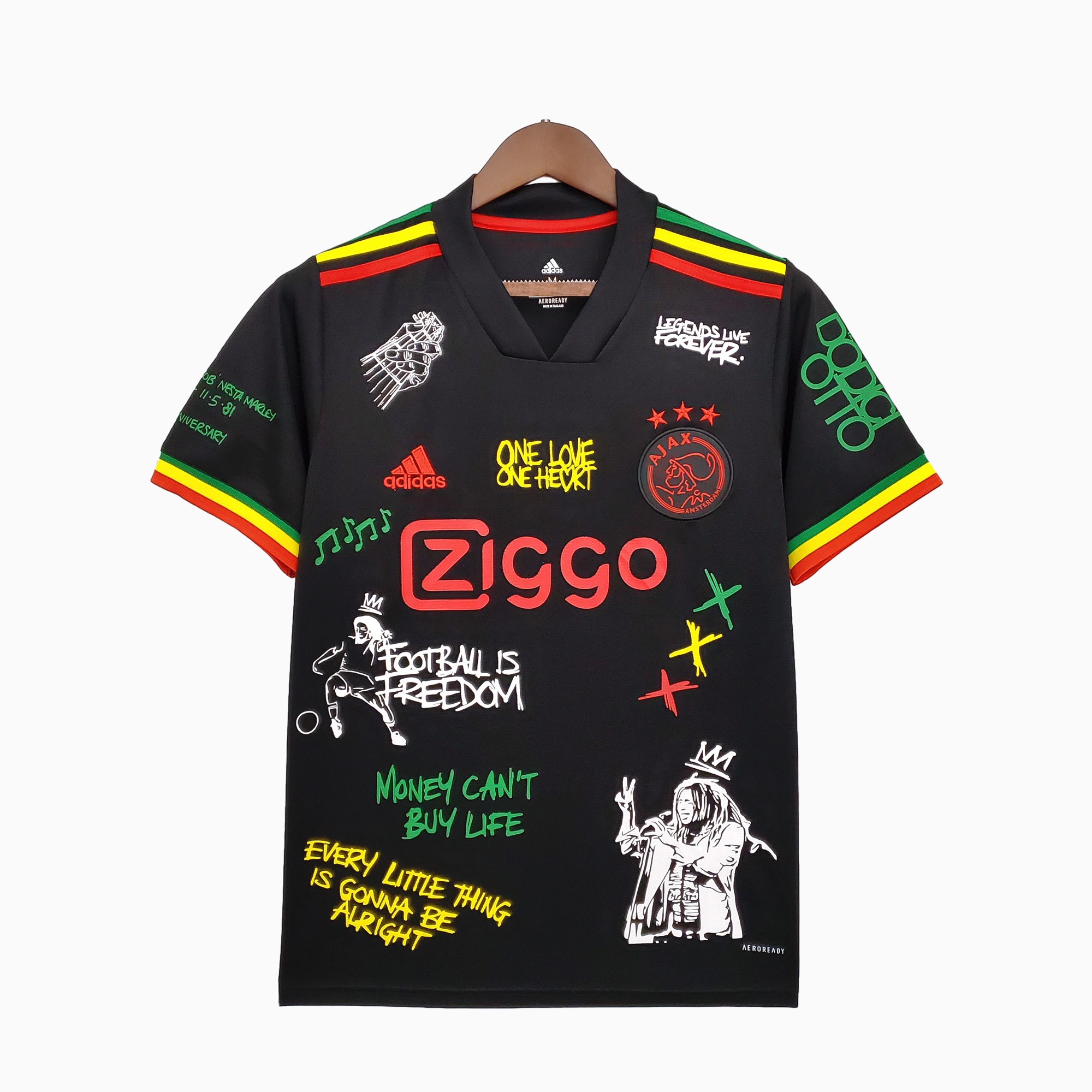 Retro Ajax x B-O-B Marly 21-22 Special Edition Jersey - ManixJersey