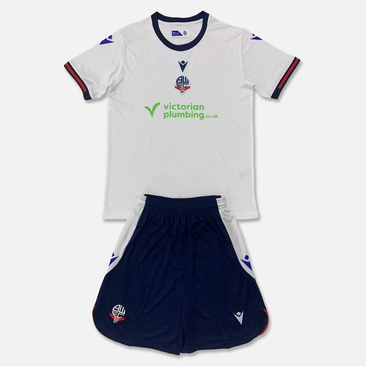 Bolton Wanderers 24-25 Home Men's Adult Jersey Set - Fans Version - ManixJersey